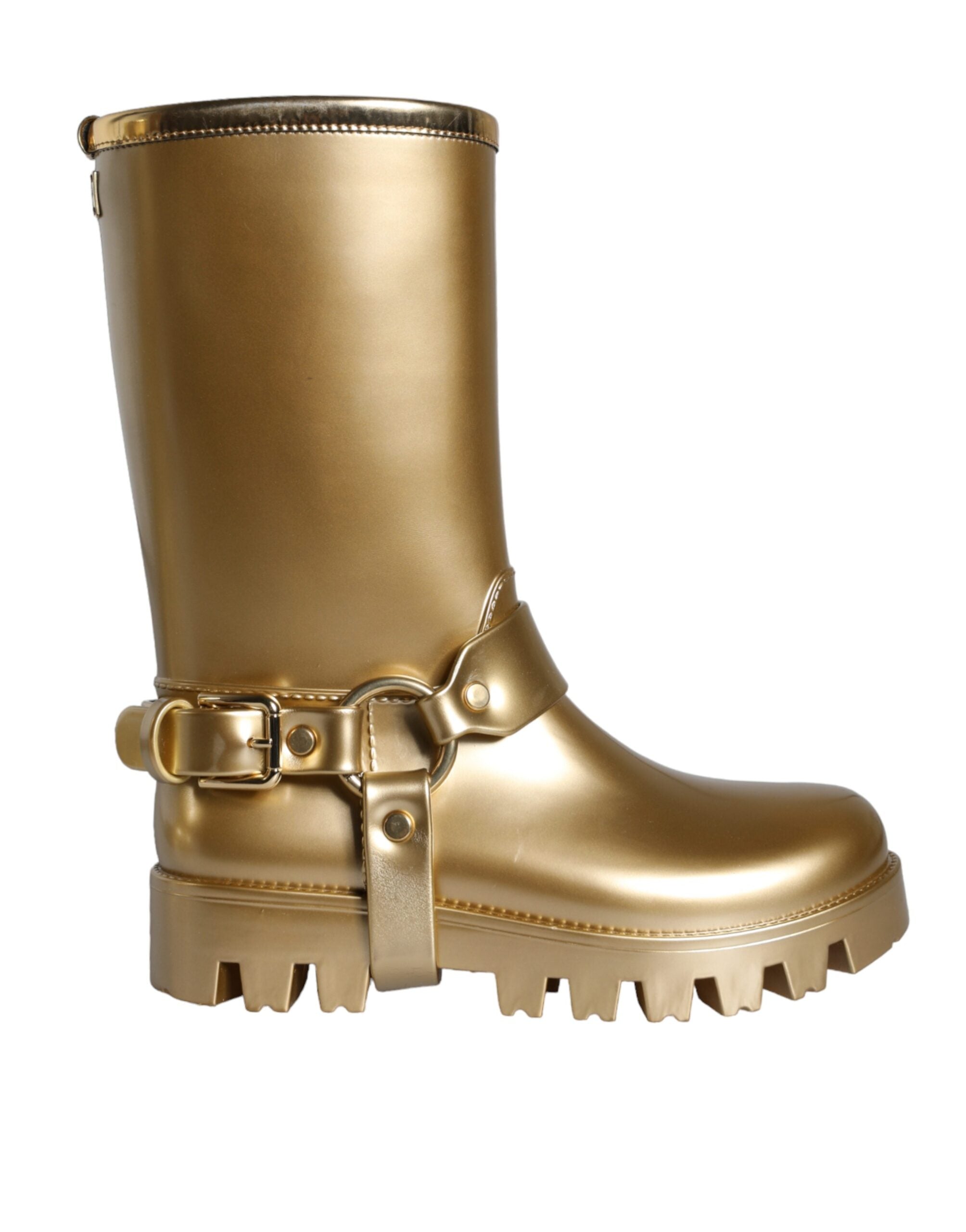 Bottines Dolce & Gabbana dorées