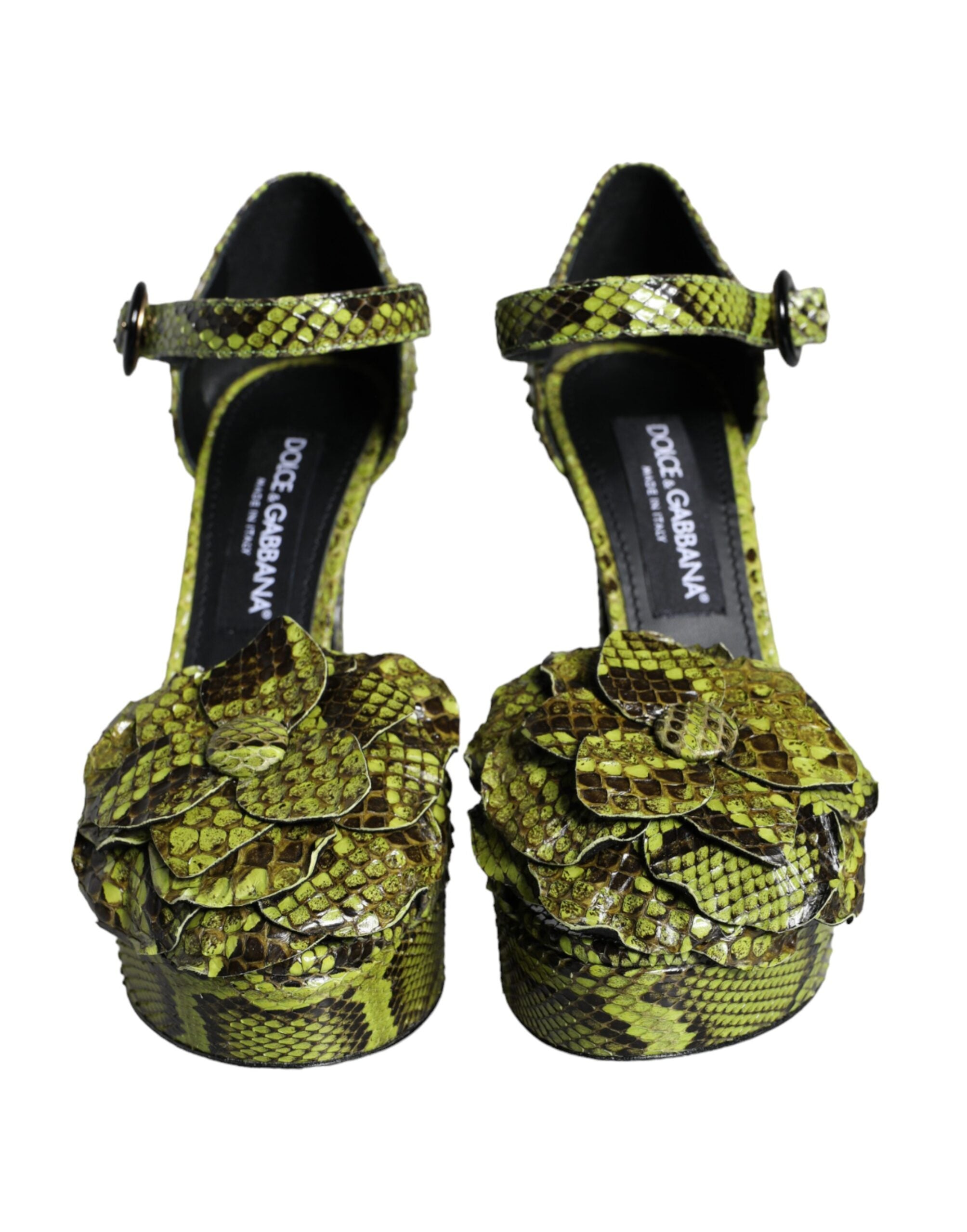 Sandales Dolce & Gabbana vertes