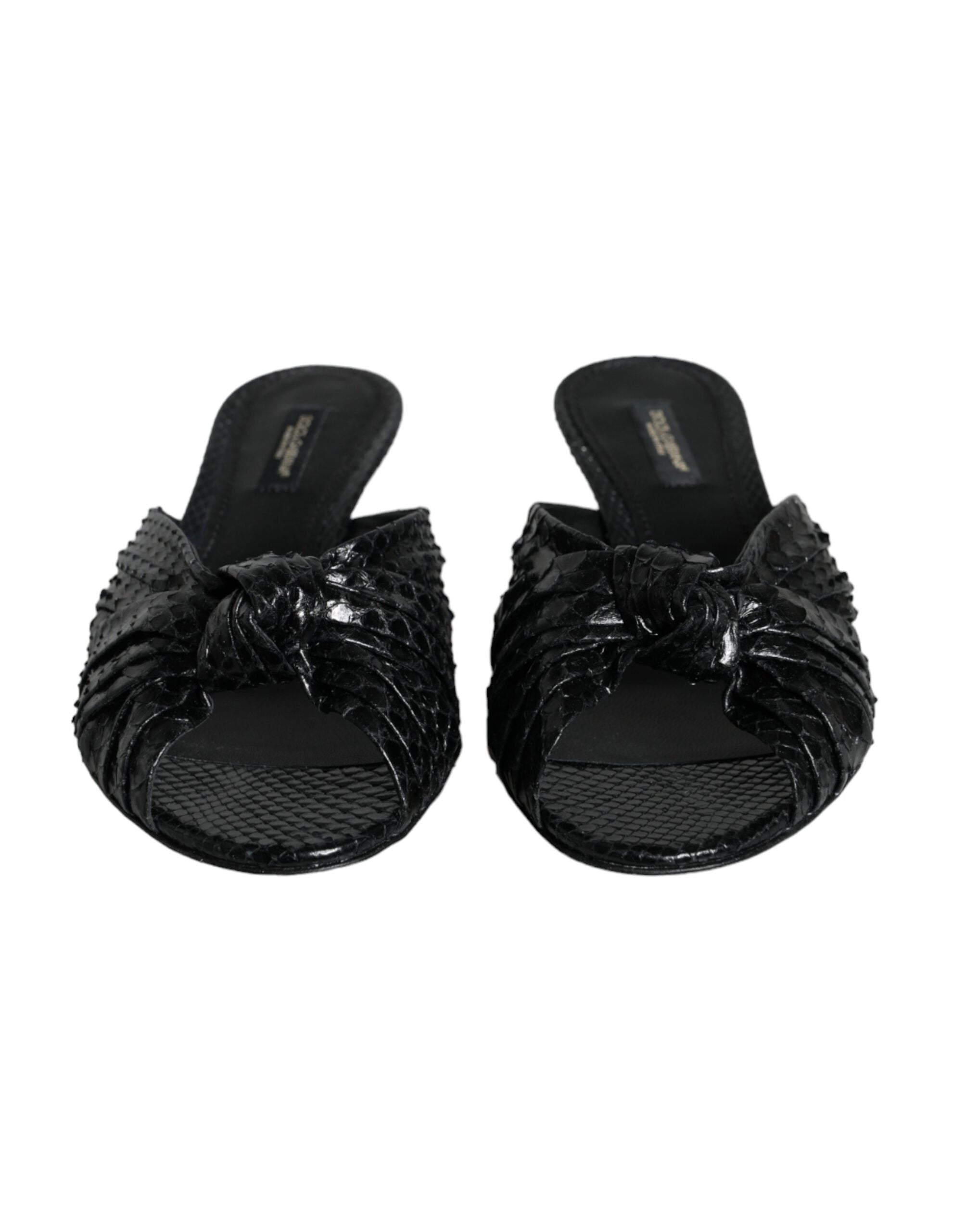 Sandales Dolce & Gabbana noires