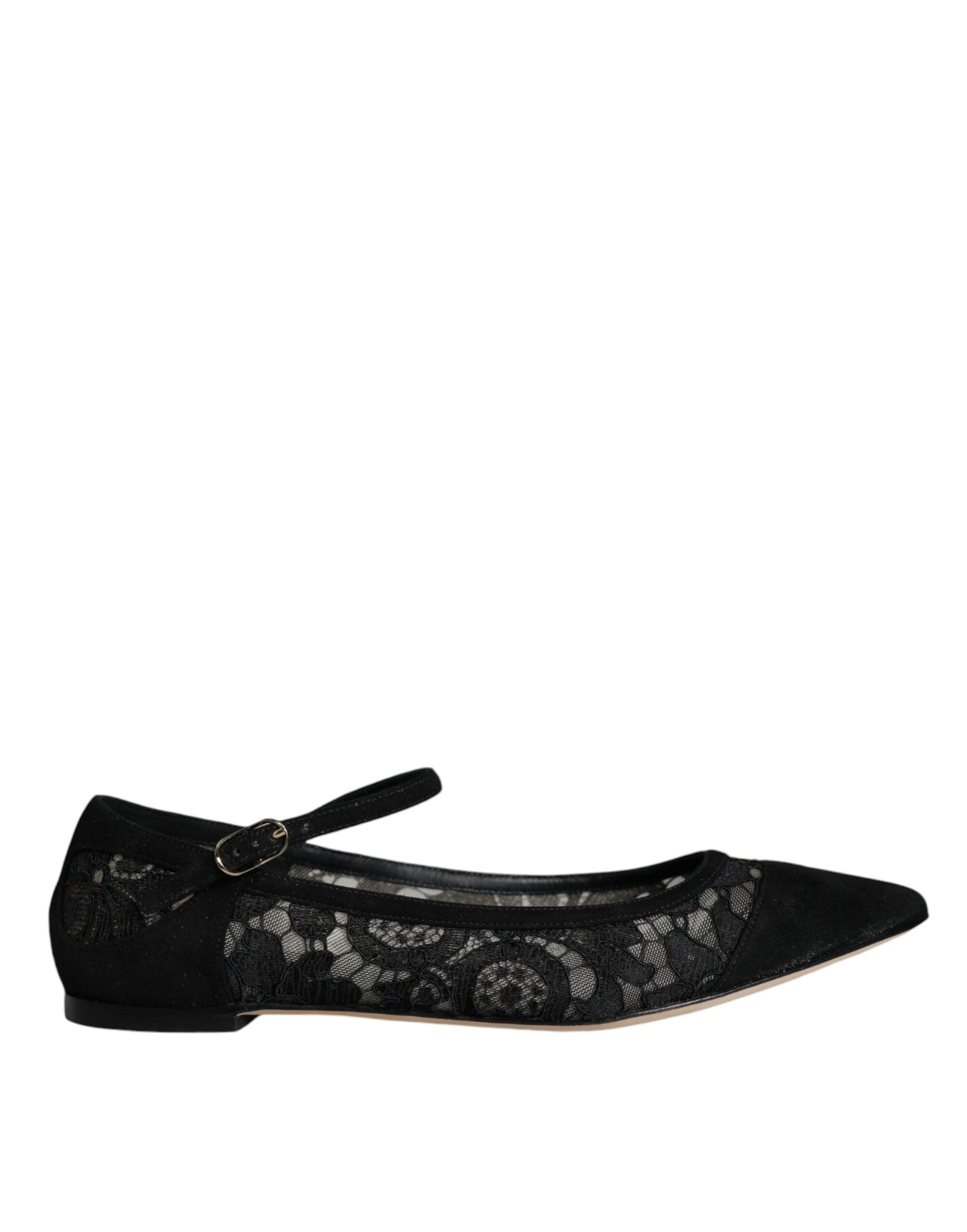 Ballerines Dolce & Gabbana Bellucci noires
