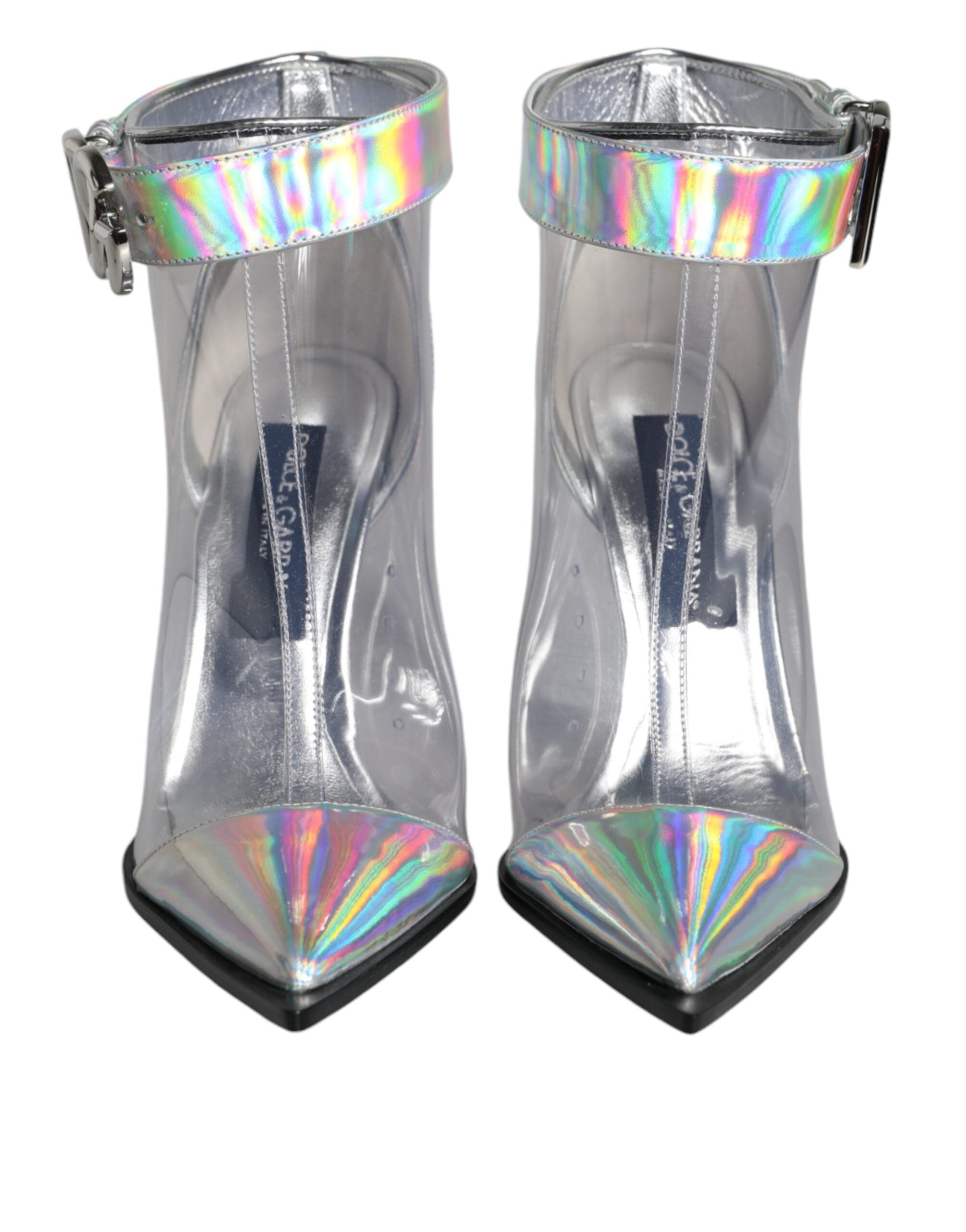 Bottines Dolce & Gabbana argentées