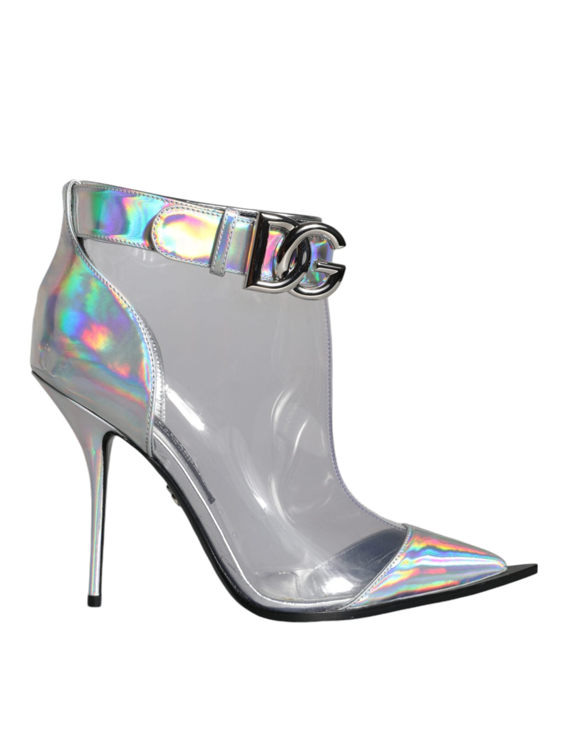 Bottines Dolce & Gabbana argentées