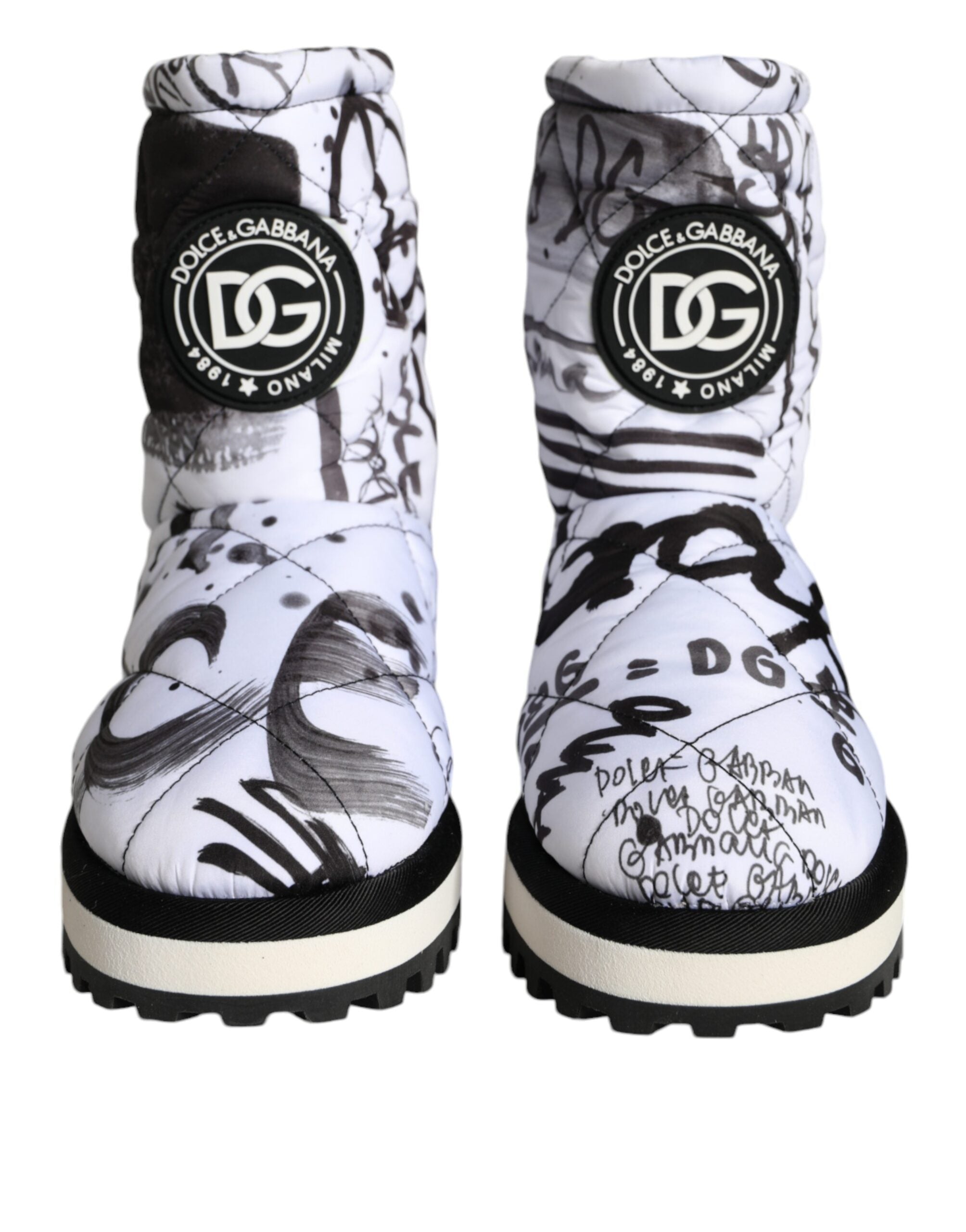 Bottines Dolce & Gabbana blanches