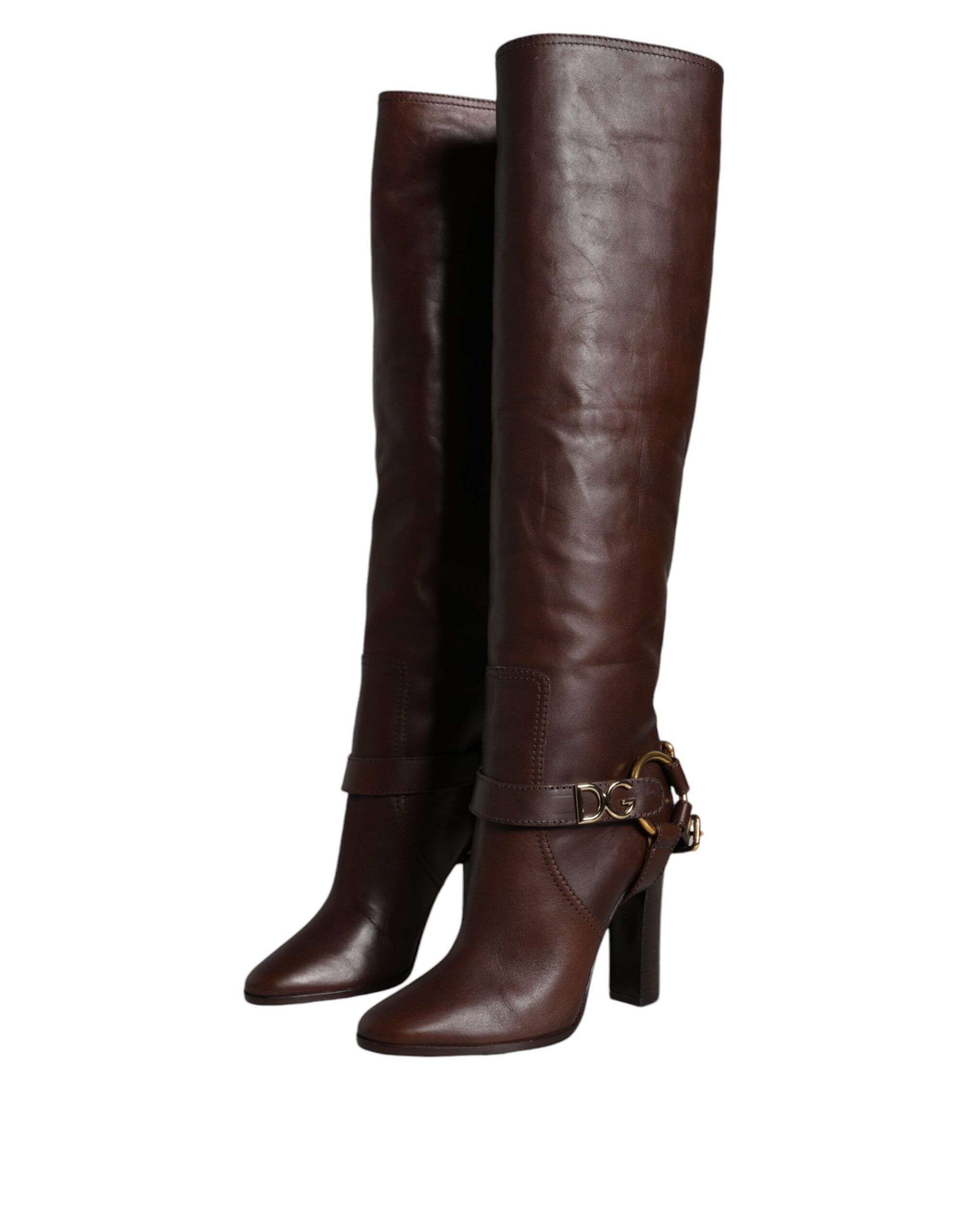 Bottines Dolce & Gabbana brunes