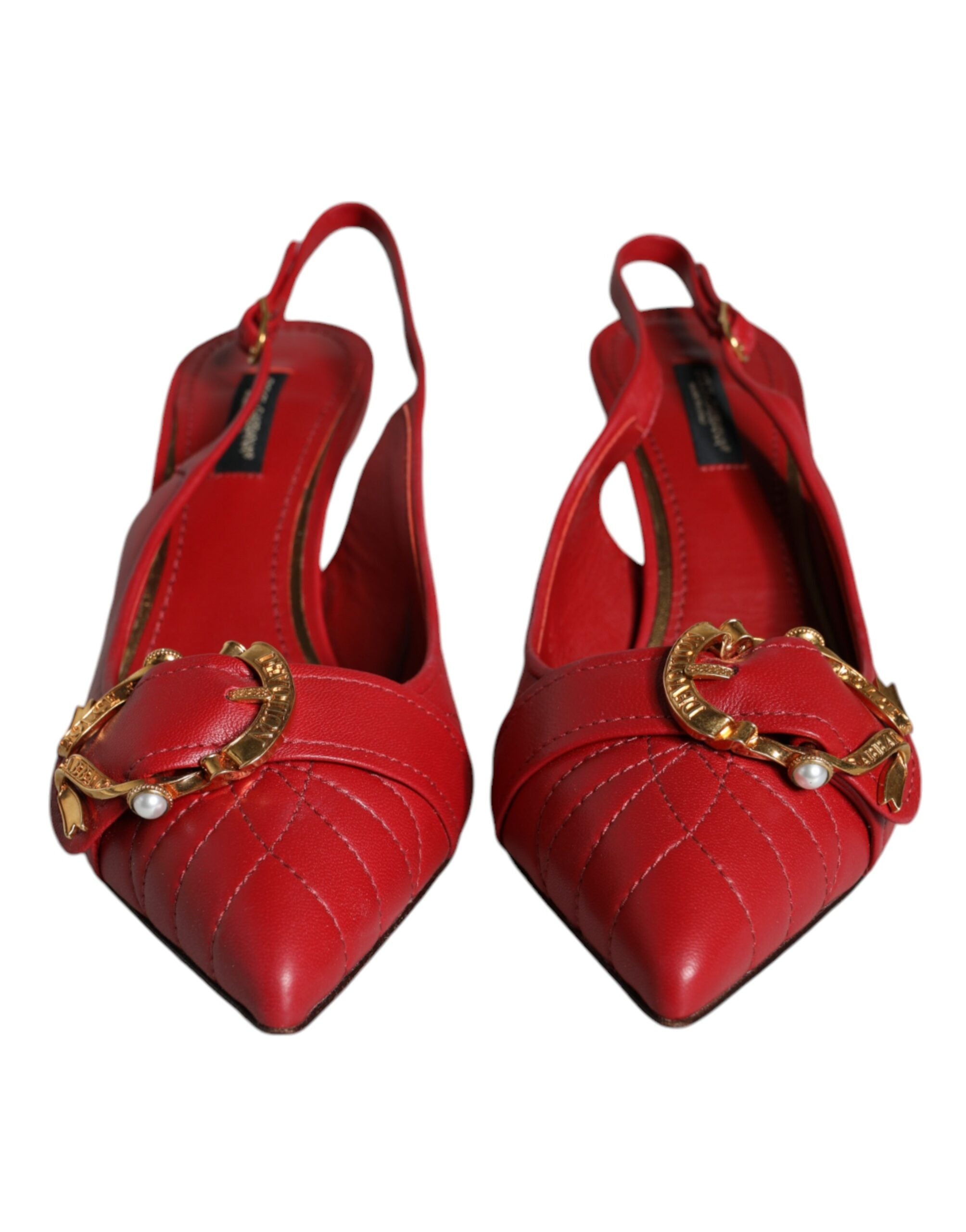 Escarpins Dolce & Gabbana Devotion rouges