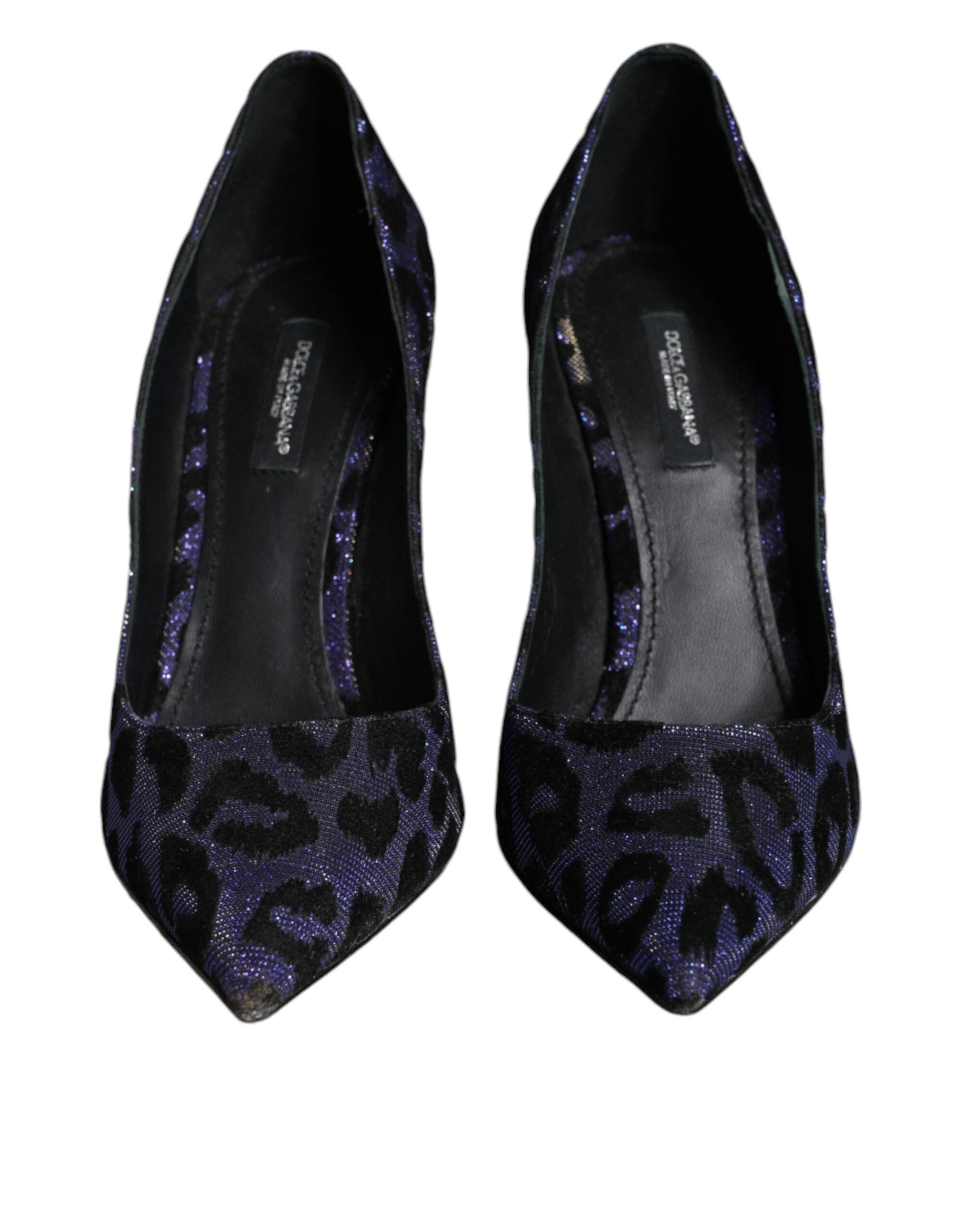 Pumps Dolce & Gabbana violet léopard