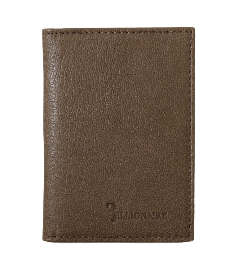 Portefeuille Billionaire marron