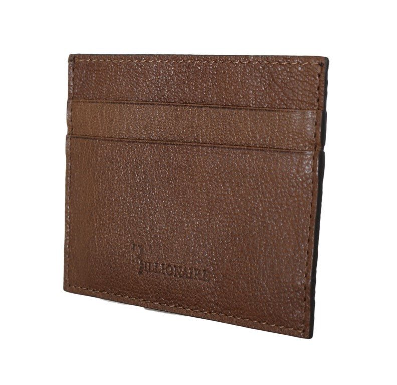 Cardholder Billionaire Italian Couture marron