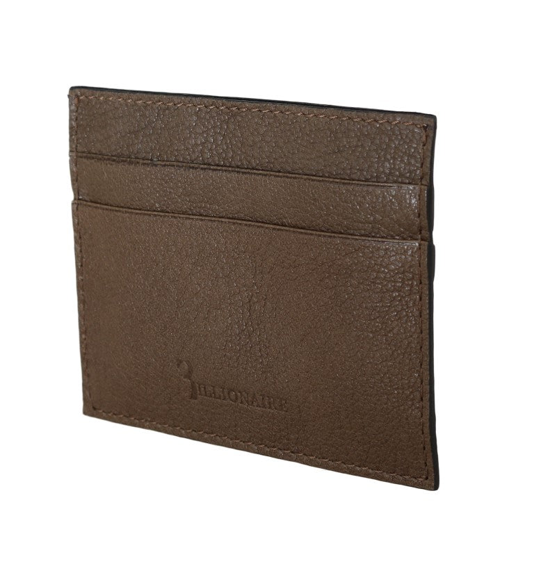 Portefeuille Billionaire marron