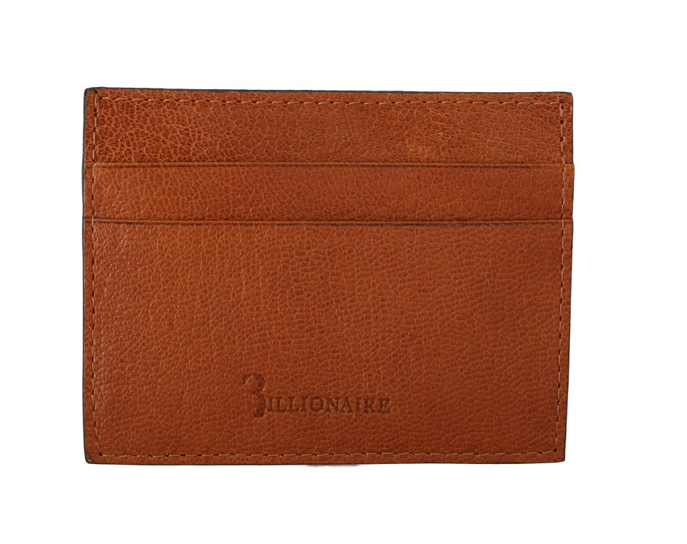 Portefeuille Billionaire marron