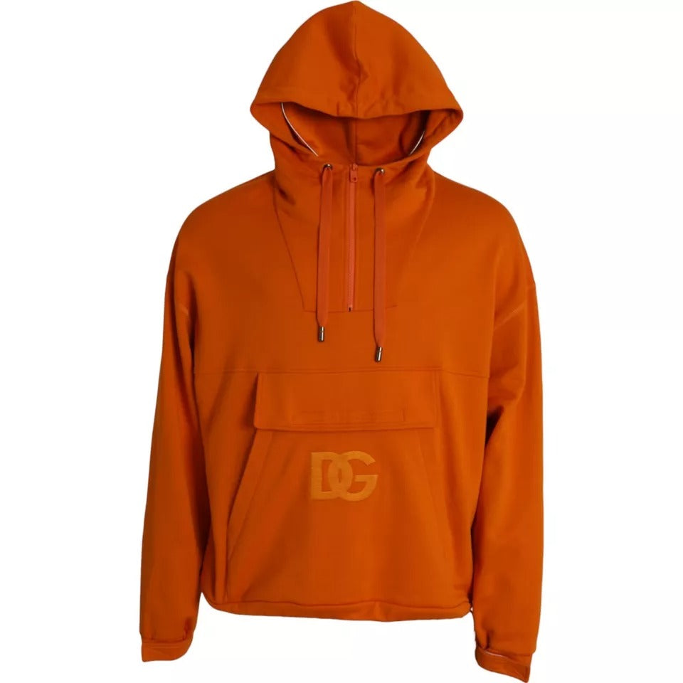 Sweat à capuche Dolce & Gabbana orange