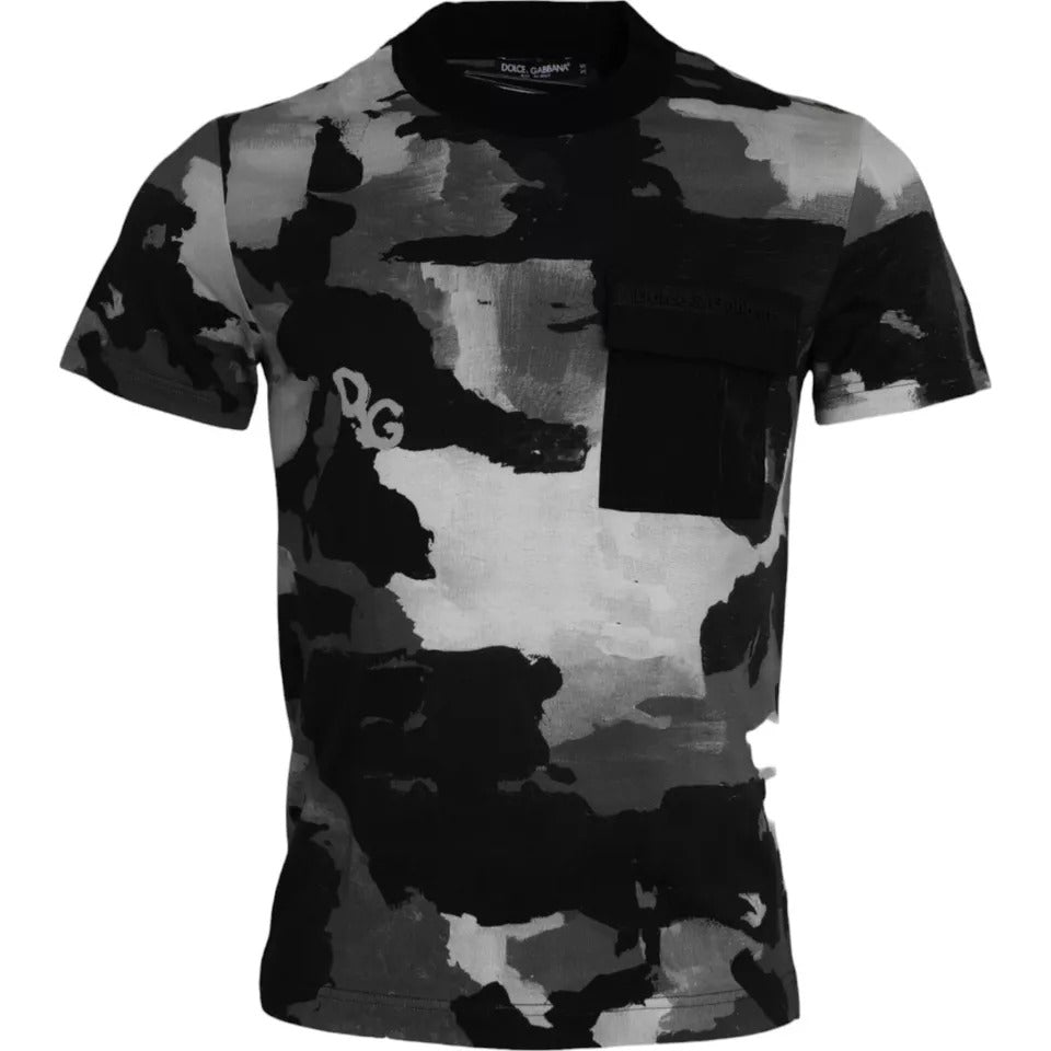 T-shirt Dolce & Gabbana camouflage multicolore