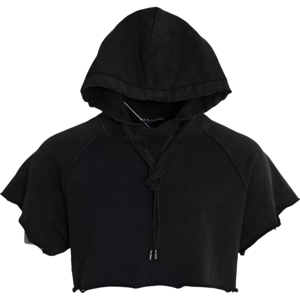 T-shirt Dolce & Gabbana capuche noire