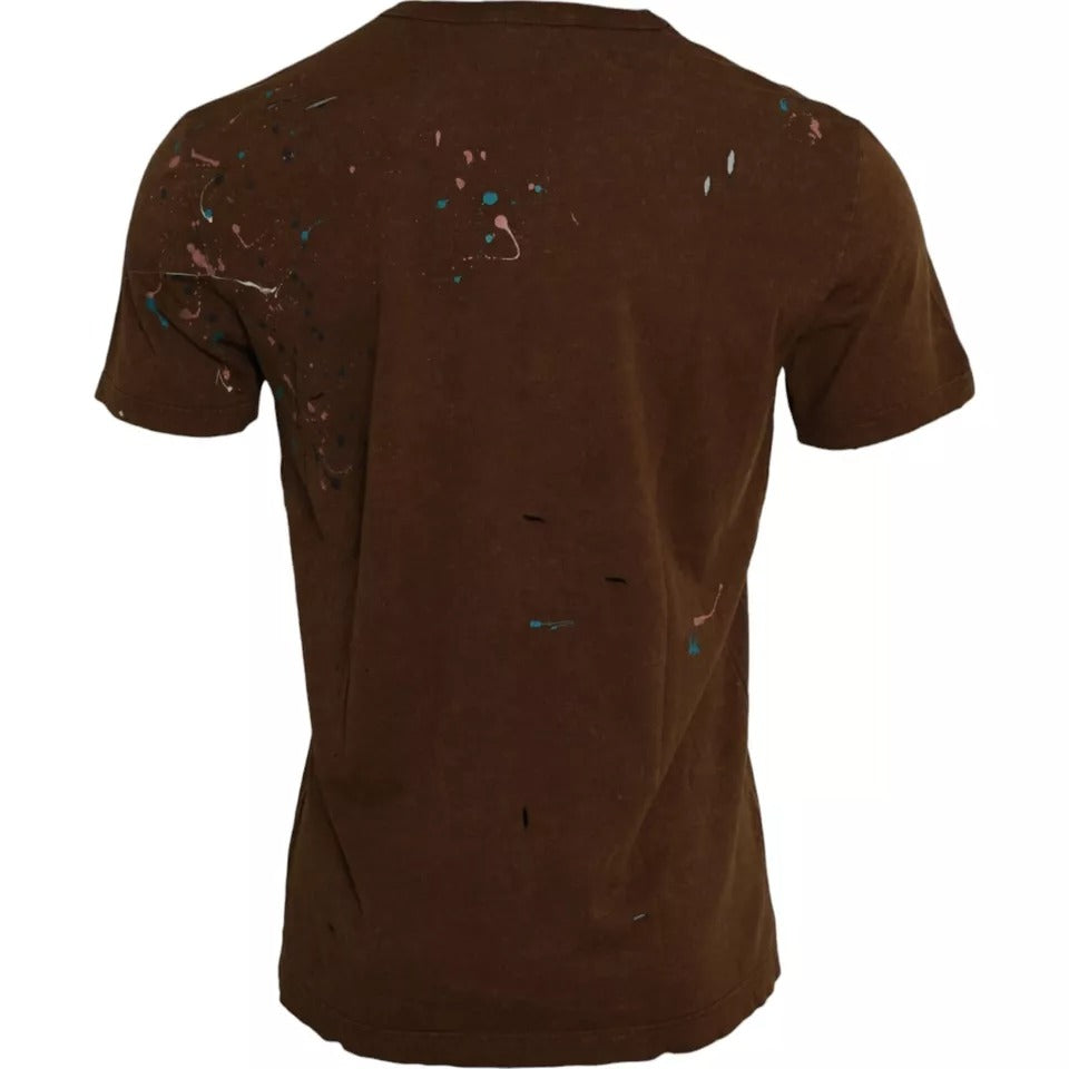T-shirt Dolce & Gabbana marron