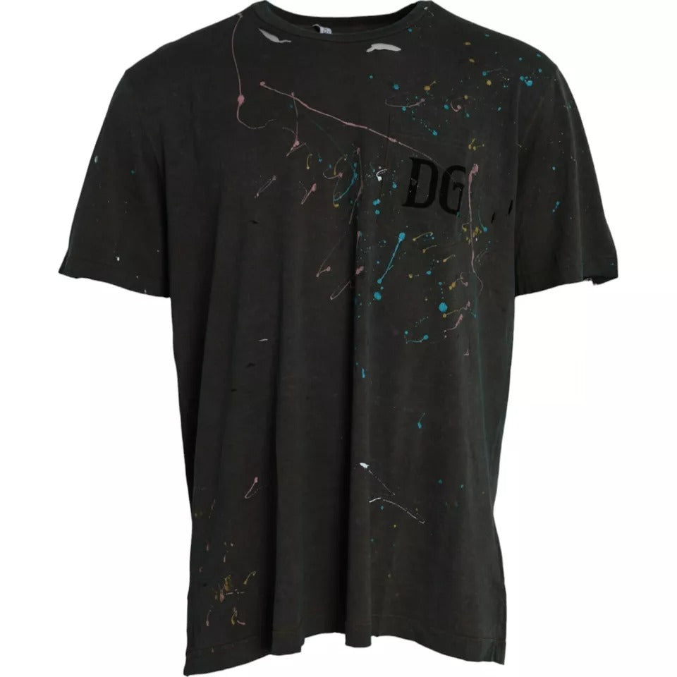 T-shirt Dolce & Gabbana gris foncé