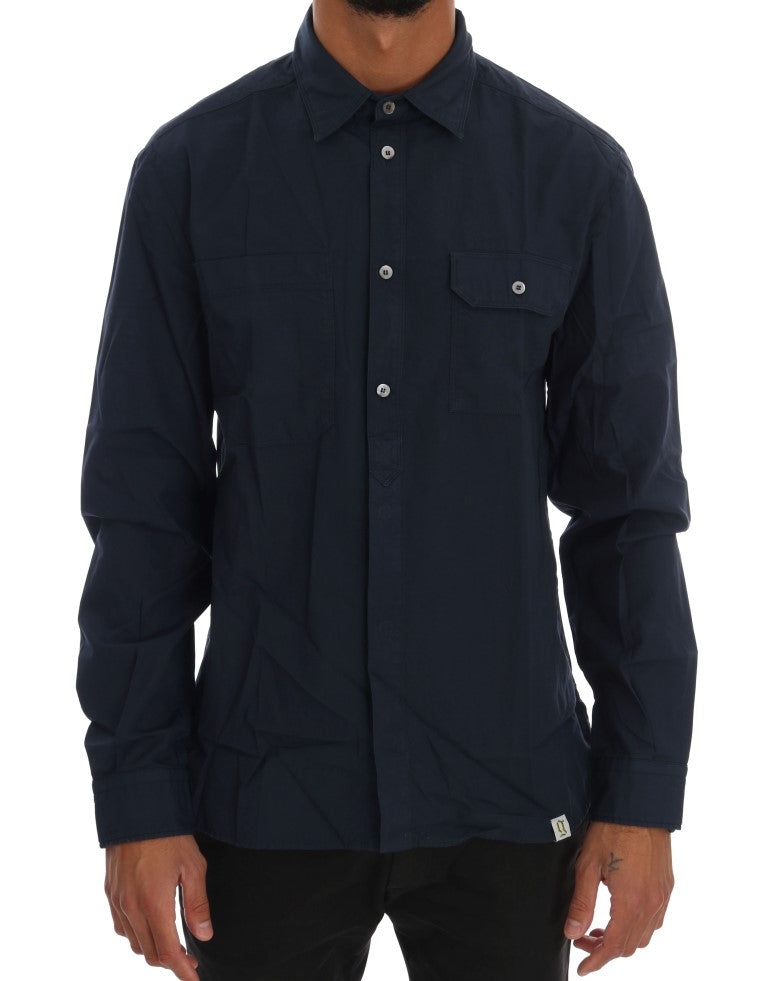 Chemise Galliano Casual bleue