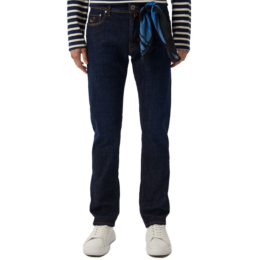 Jeans Jacob Cohën Bard bleu foncé