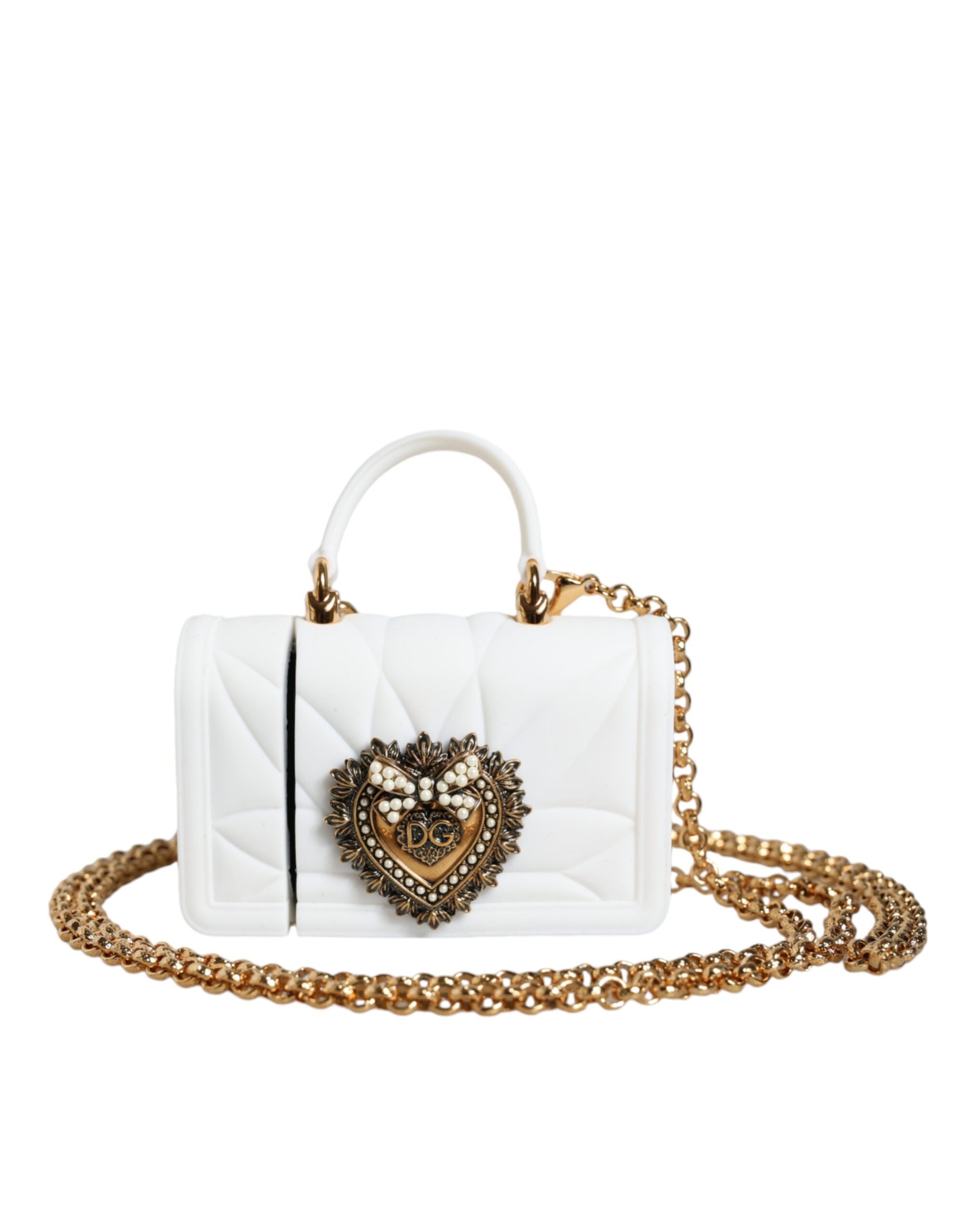 Housse Airpods Dolce & Gabbana blanche