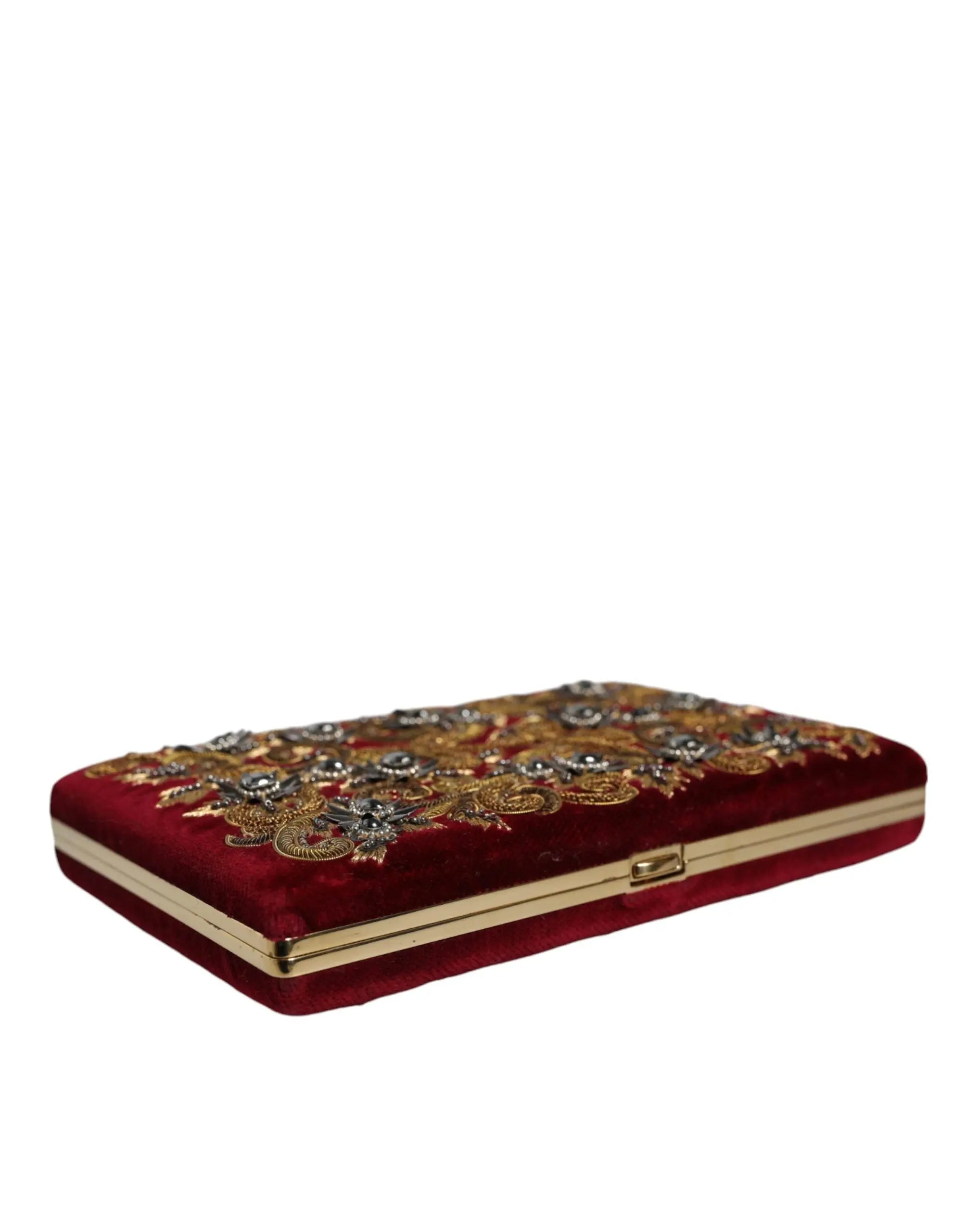 Clutch Dolce & Gabbana miniature rouge Dolce & Gabbana