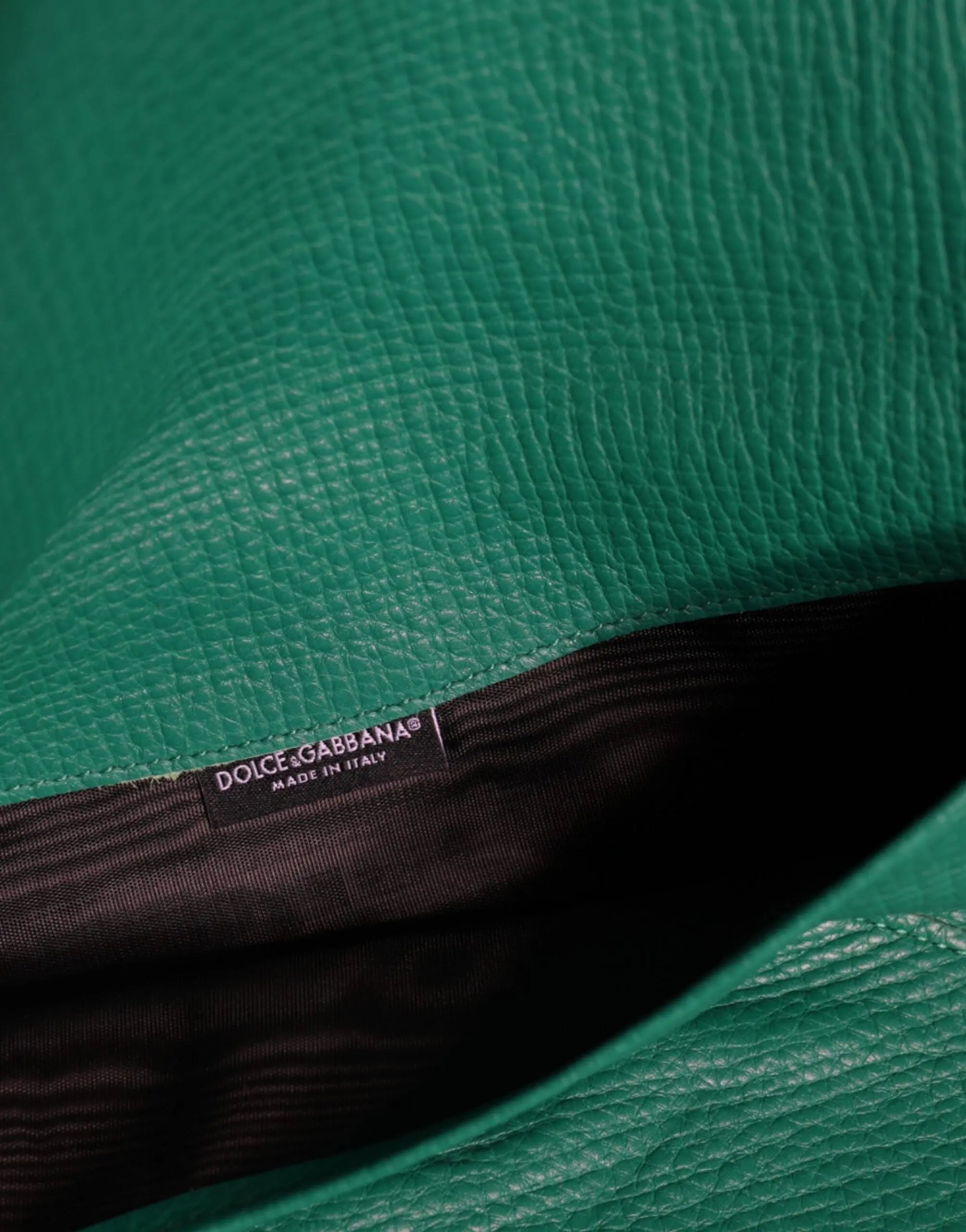 Pochette Dolce & Gabbana verte Dolce & Gabbana