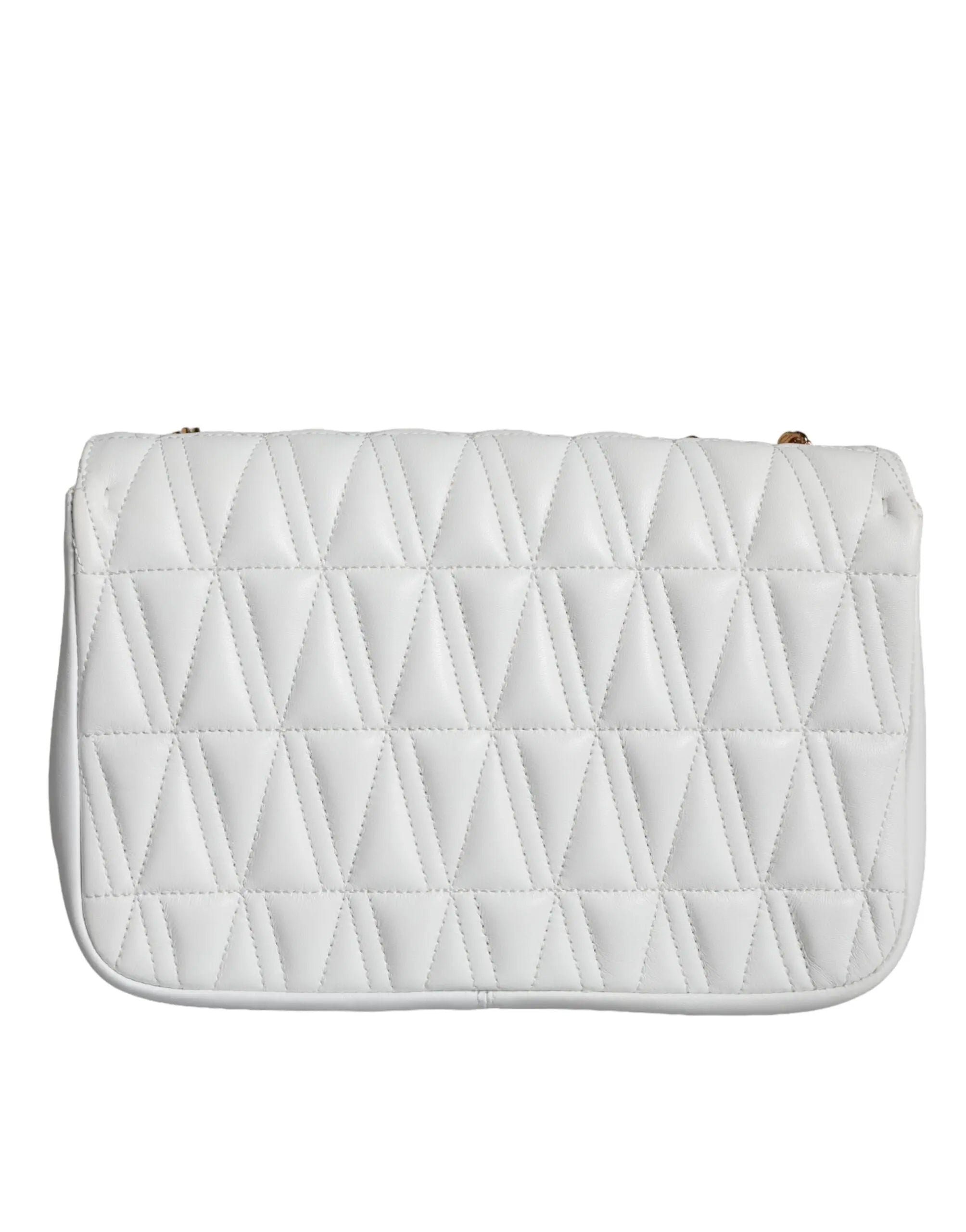 Sac en cuir Versace Crossbody blanc Versace