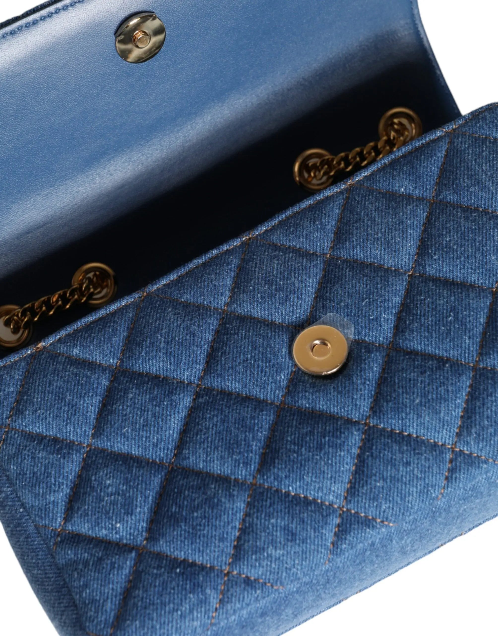 Sac bandoulière Versace bleu Versace