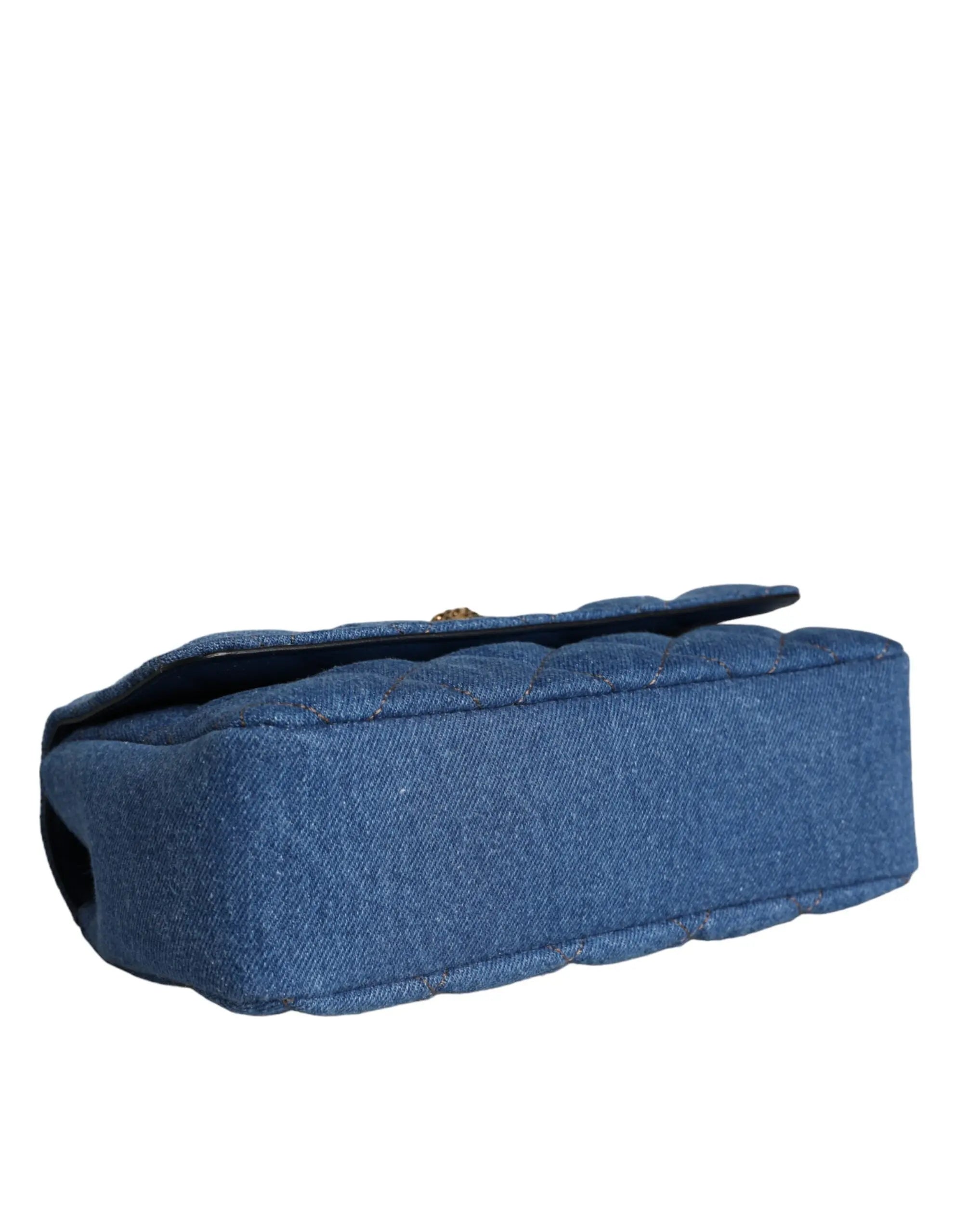 Sac bandoulière Versace bleu Versace