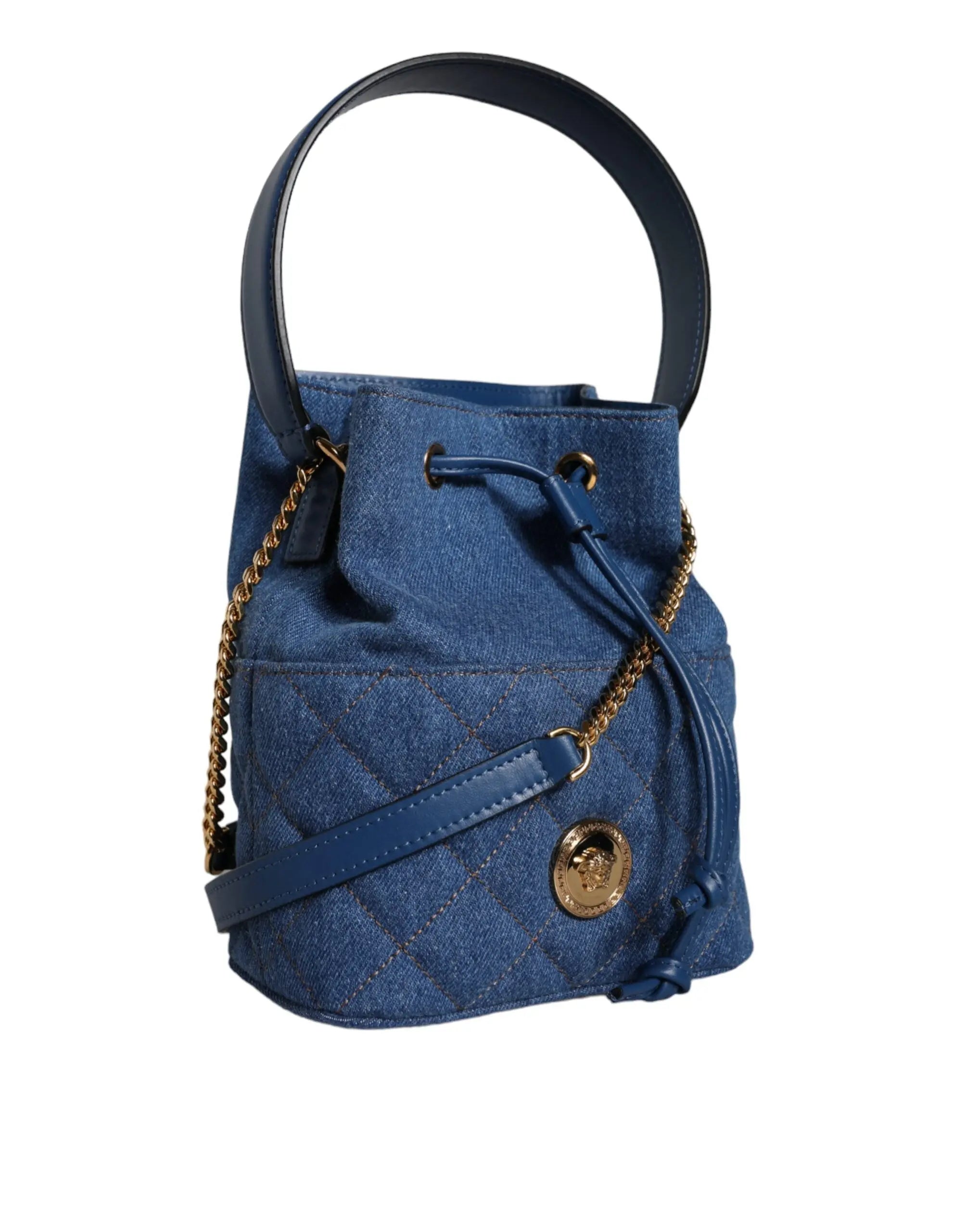 Sac à bandoulière Versace bleu Versace