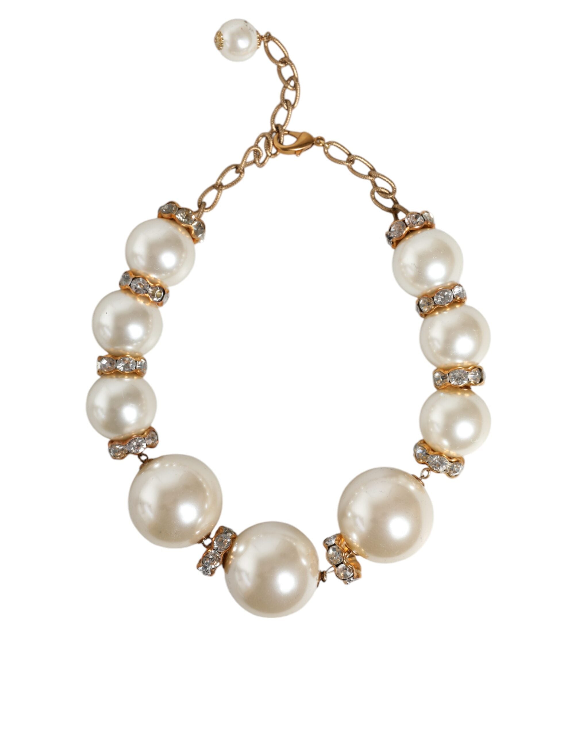 Collier Dolce & Gabbana charm doré or