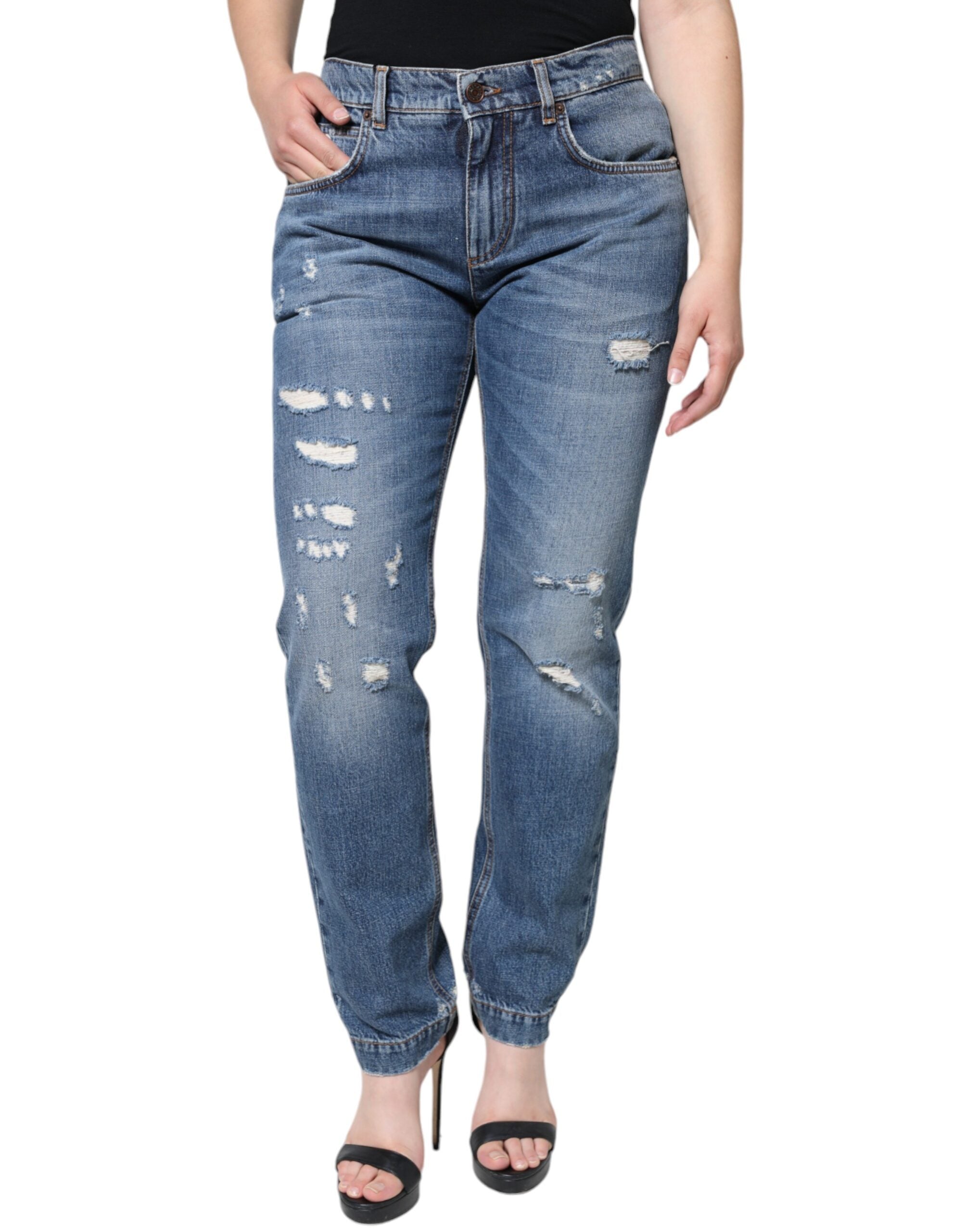 Jeans Dolce & Gabbana tâtés bleus