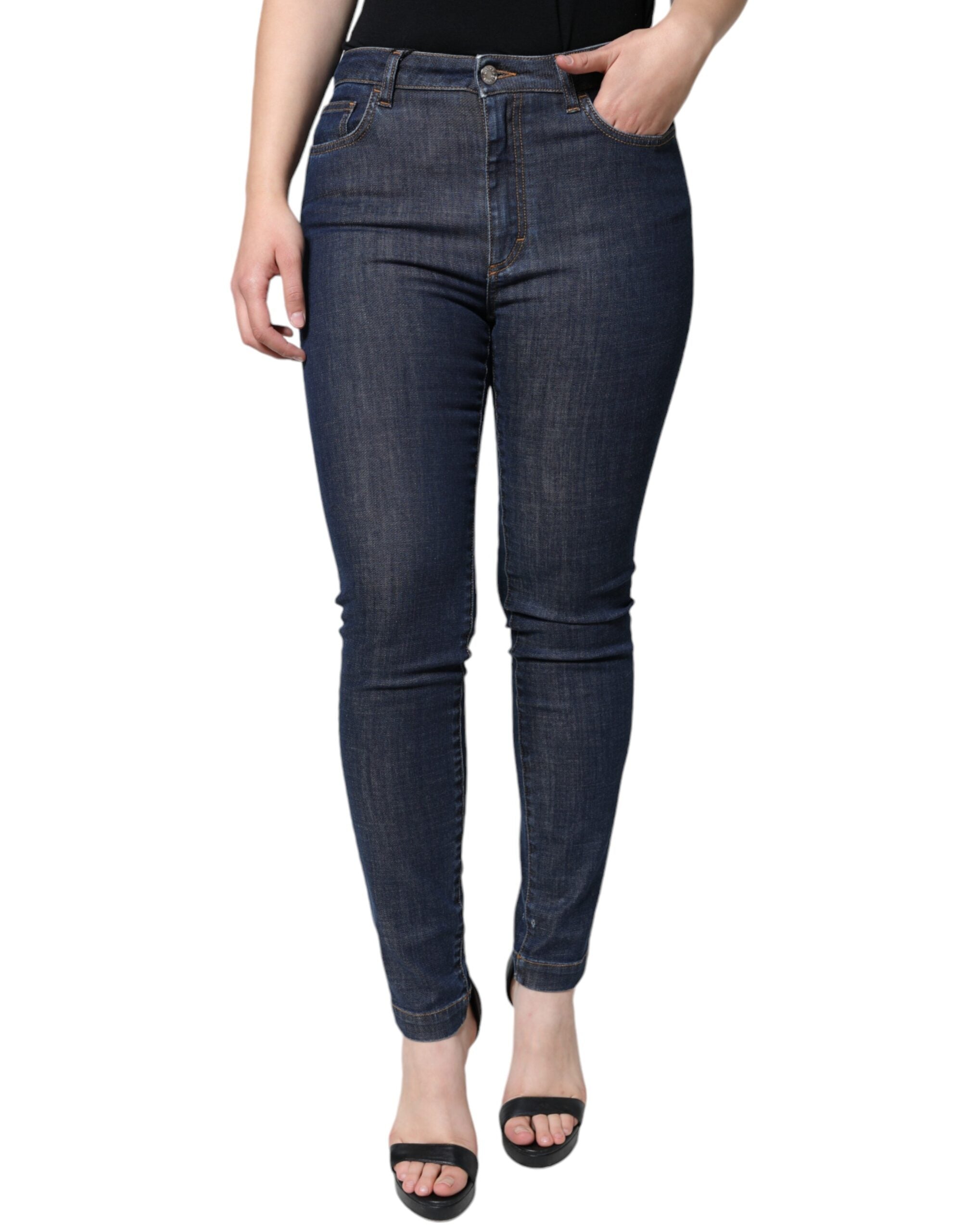 Jean Dolce & Gabbana skinny bleu foncé