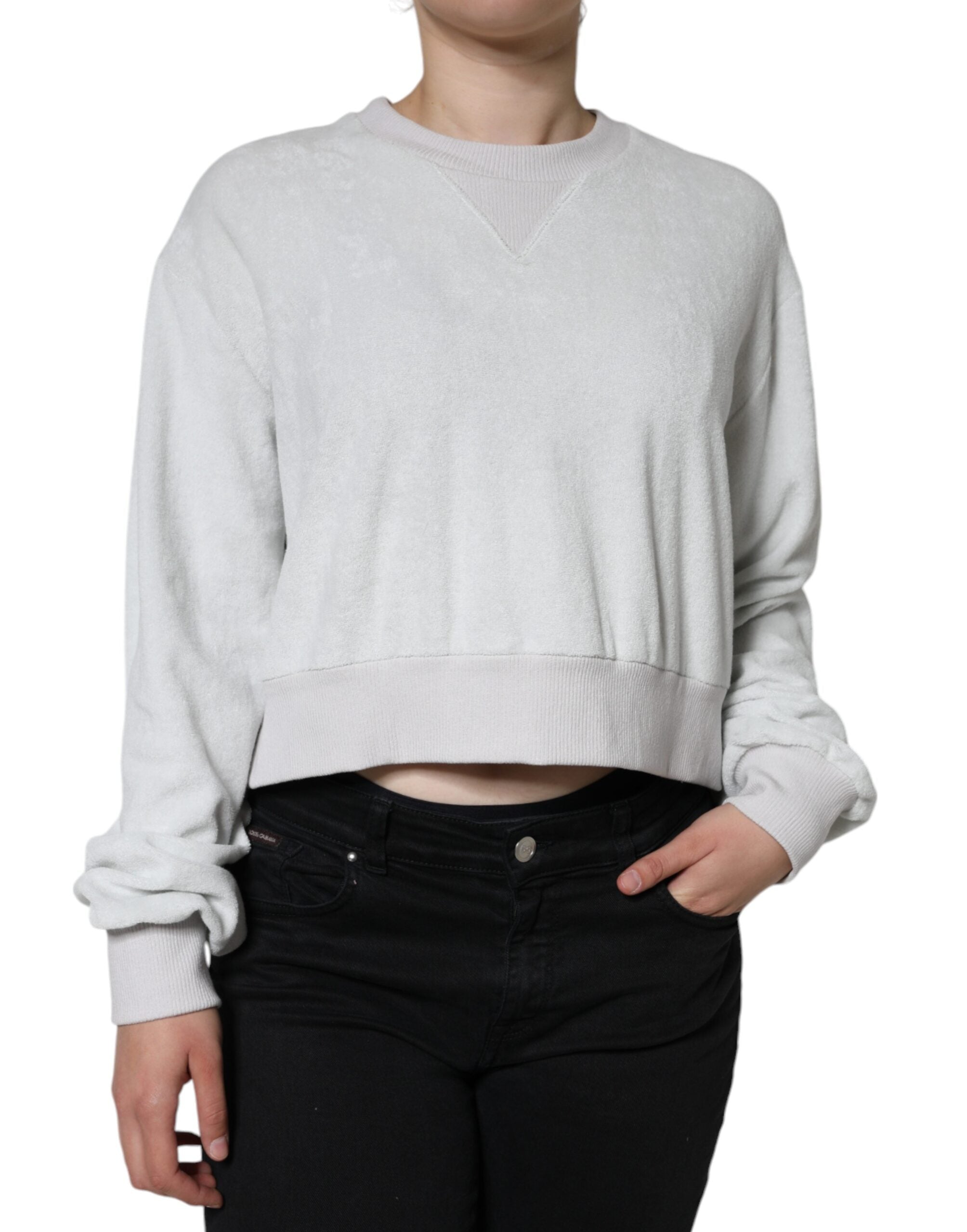 Pull Dolce & Gabbana Crew blanc