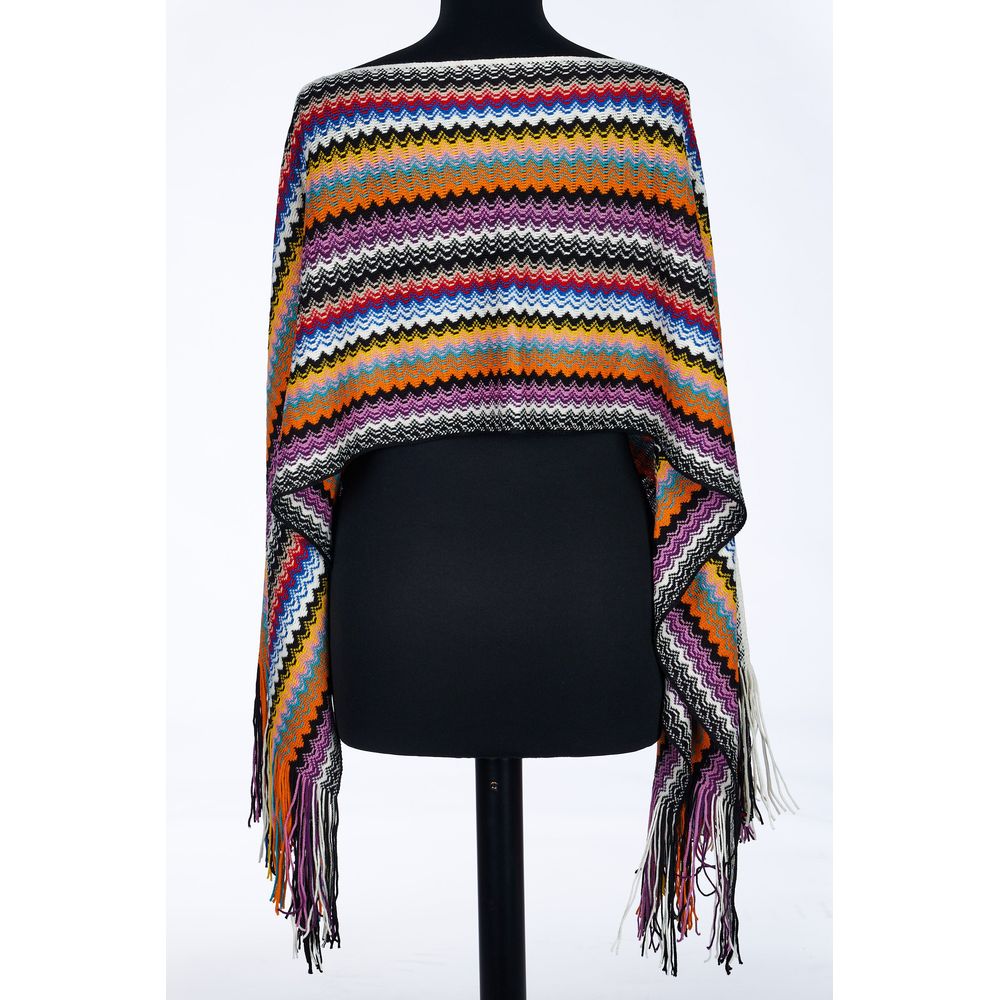 Poncho Missoni multicolore