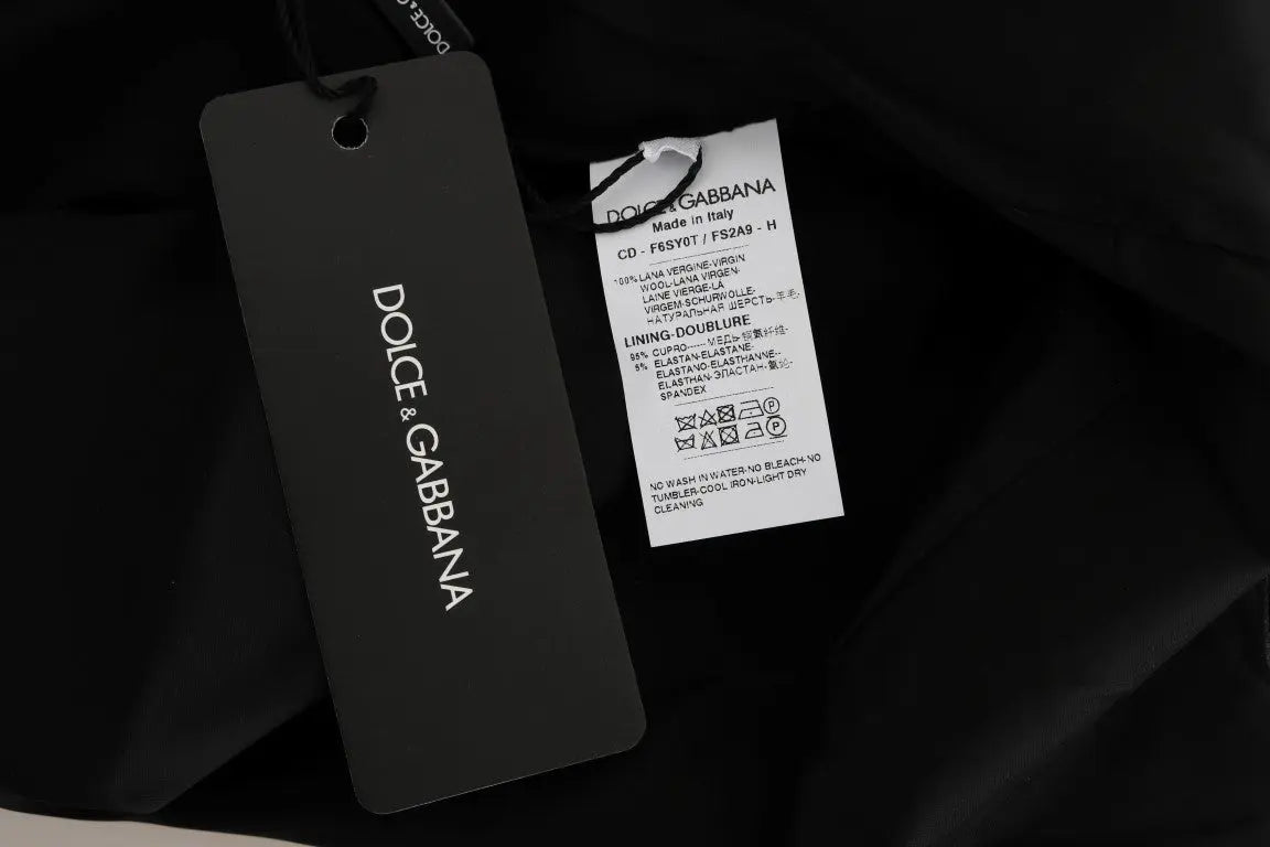 Robe Dolce & Gabbana gris à pois Dolce & Gabbana