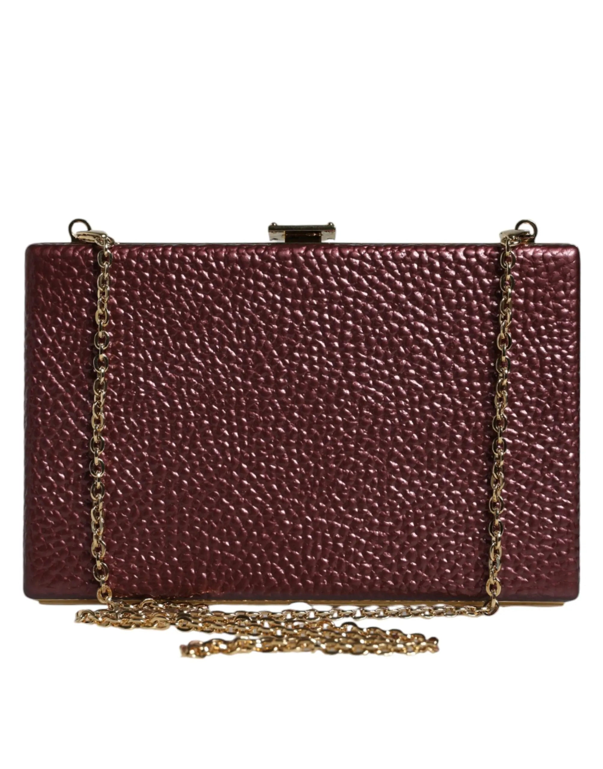 Clutch Dolce & Gabbana miniature maroon Dolce & Gabbana
