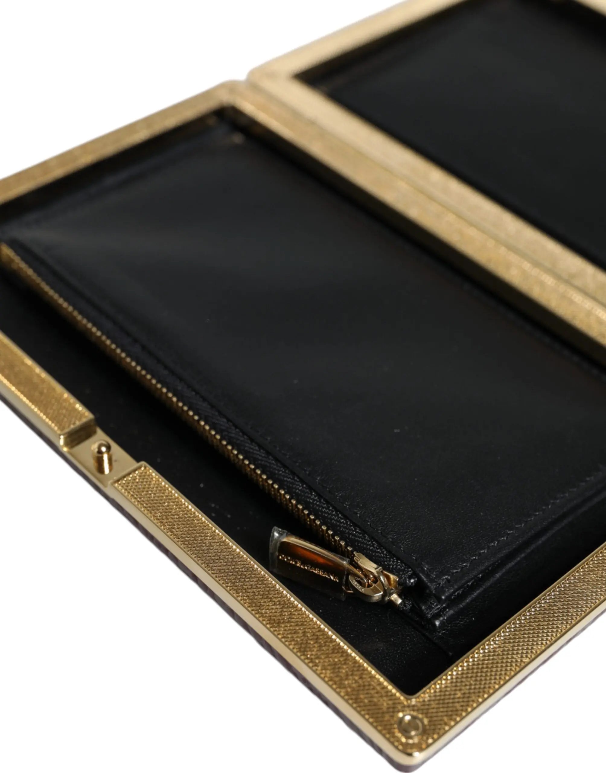 Clutch Dolce & Gabbana miniature maroon Dolce & Gabbana