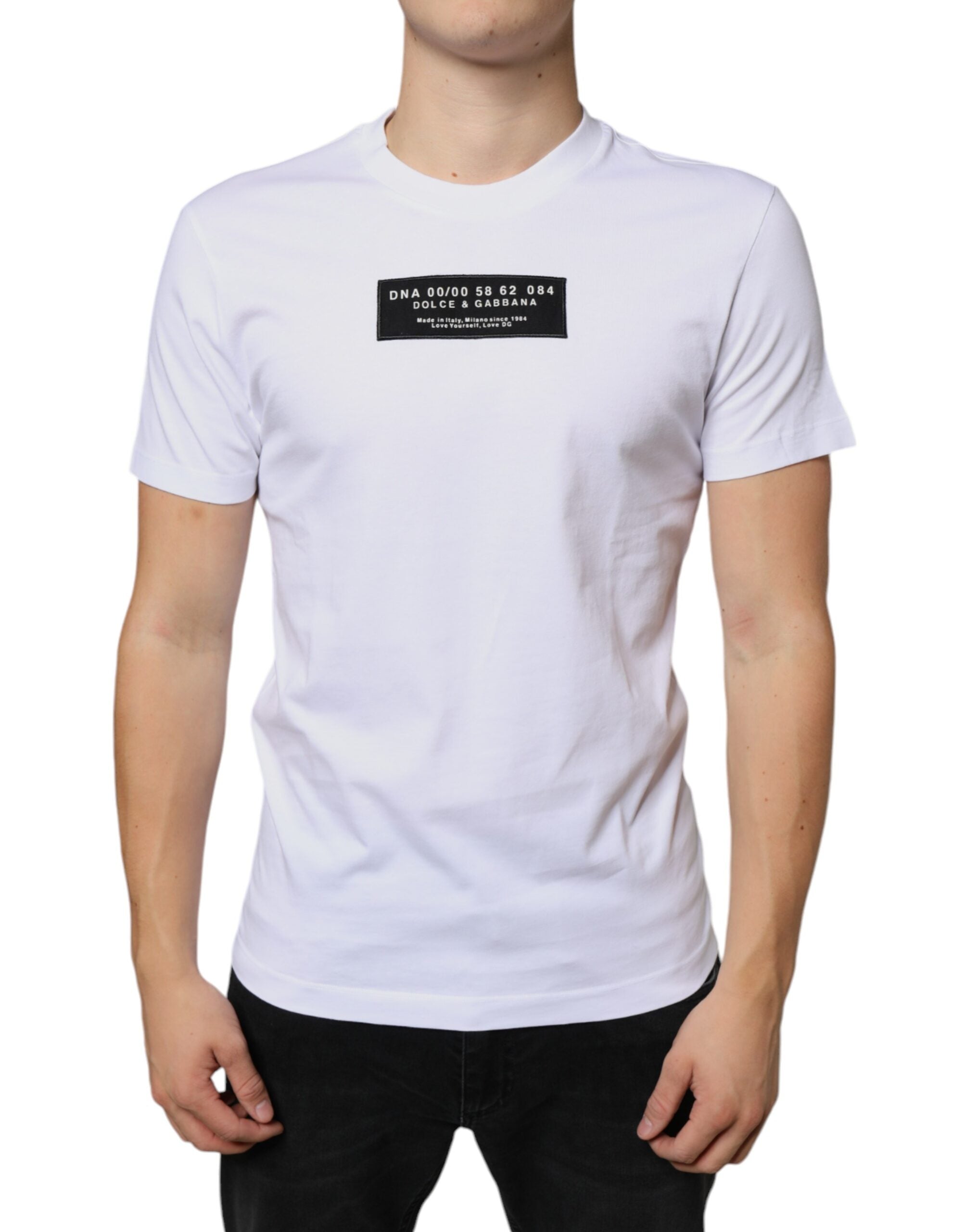 T-shirt Dolce & Gabbana DG blanc