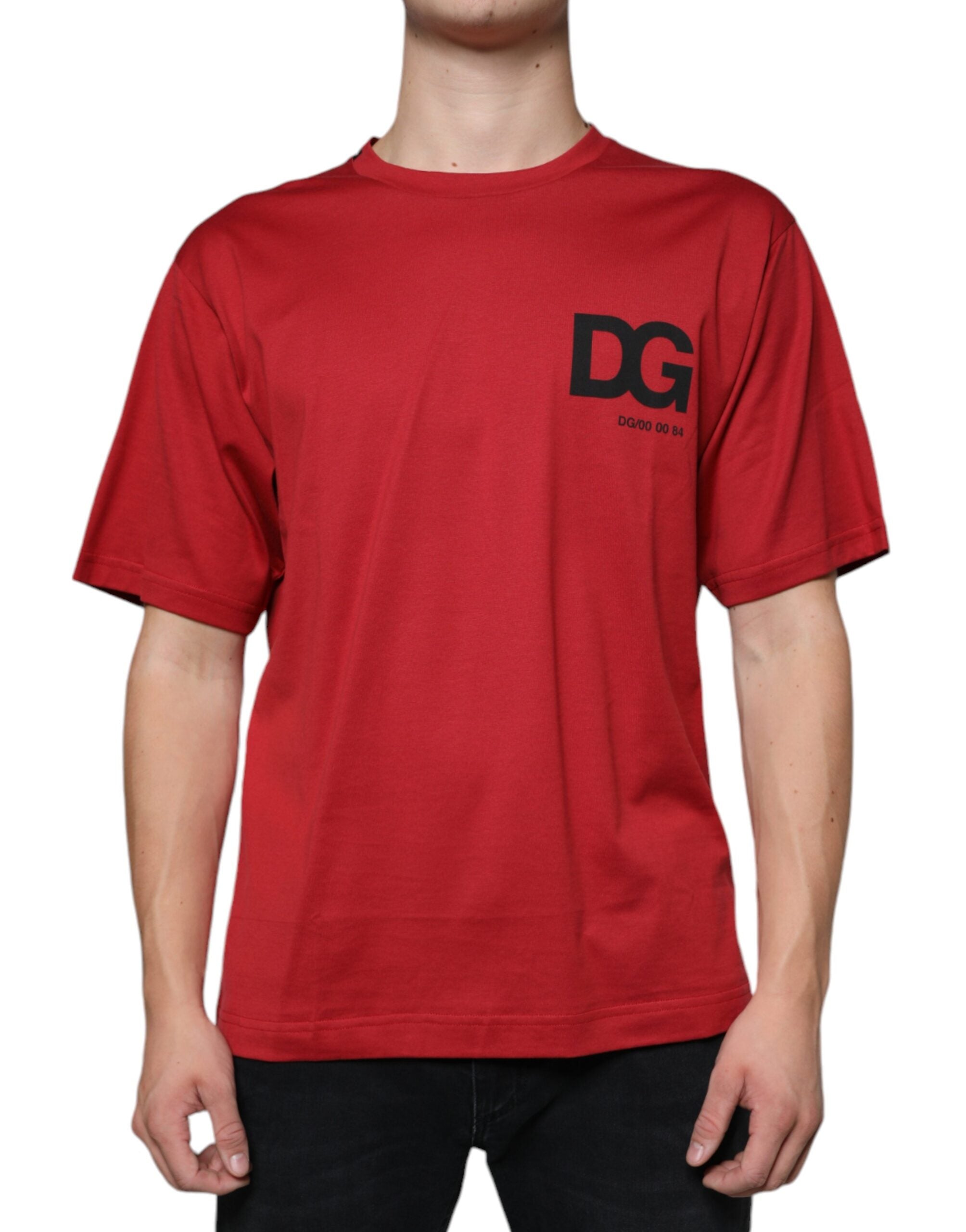 T-shirt Dolce & Gabbana DG rouge
