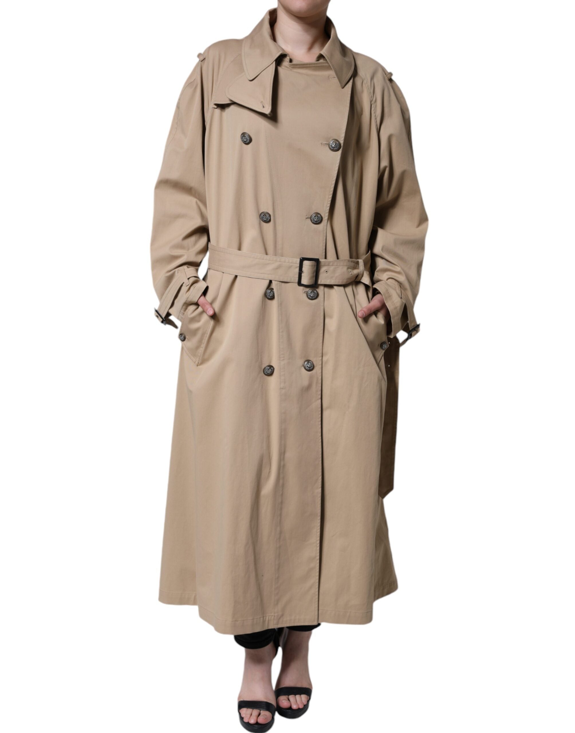 Trench coat Dolce & Gabbana khaki