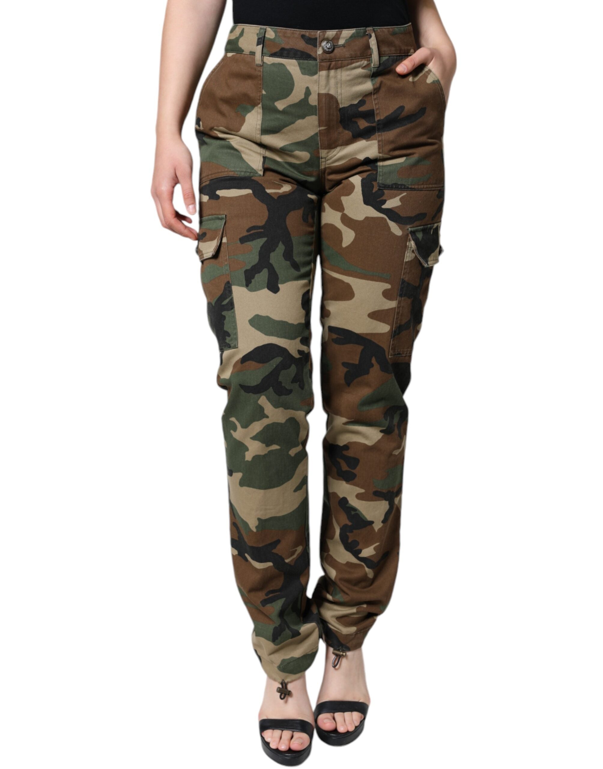 Pantalons Dolce & Gabbana camouflage multicolores