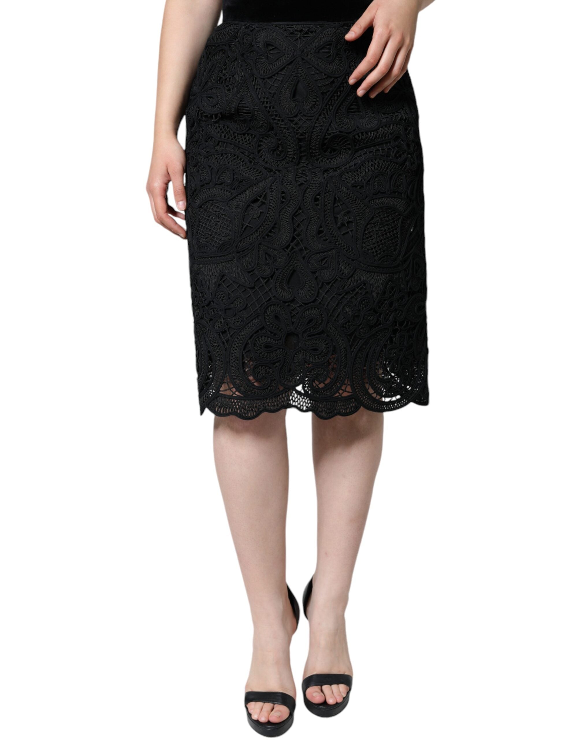Jupe crayon Dolce & Gabbana noire