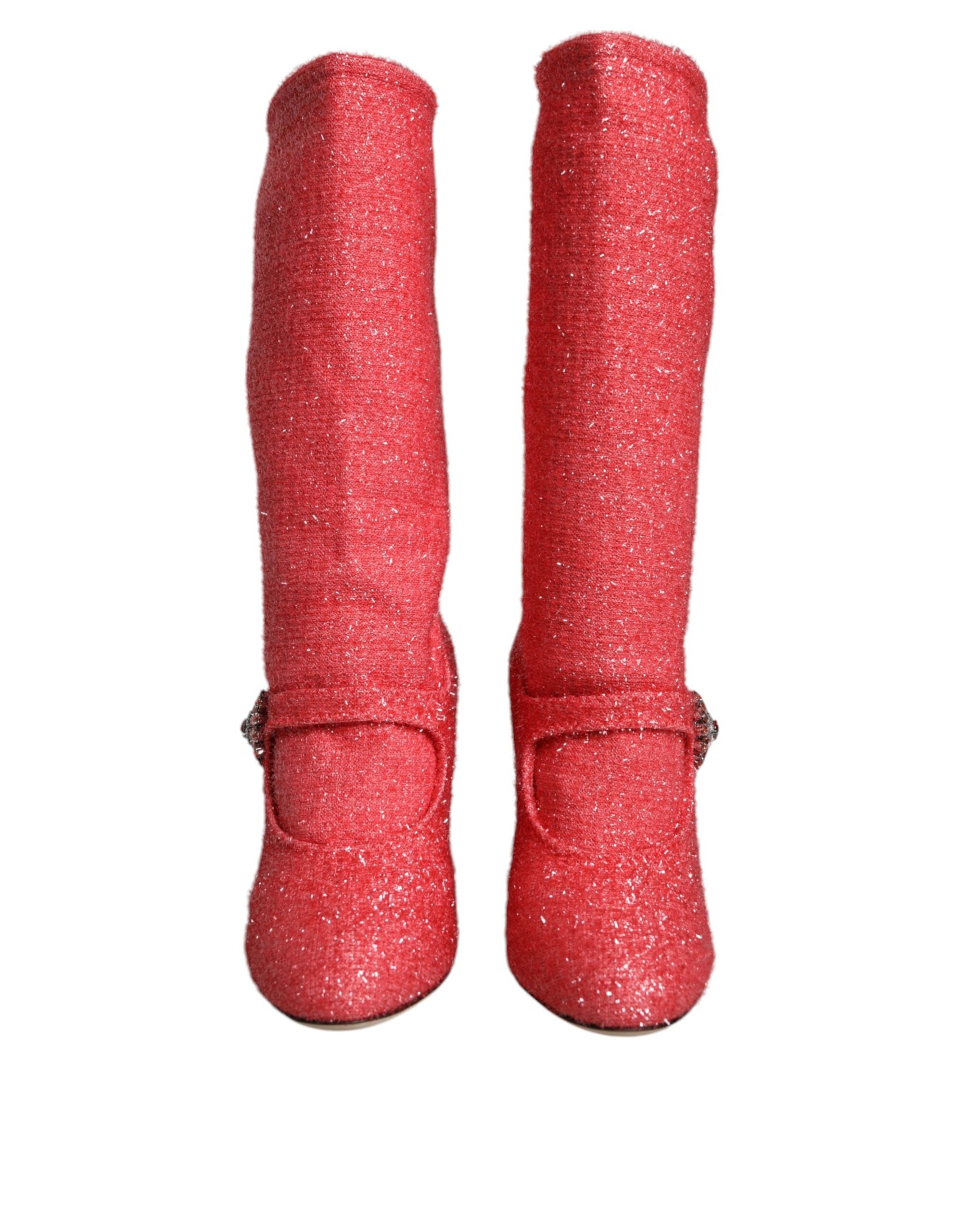 Bottines Dolce & Gabbana roses
