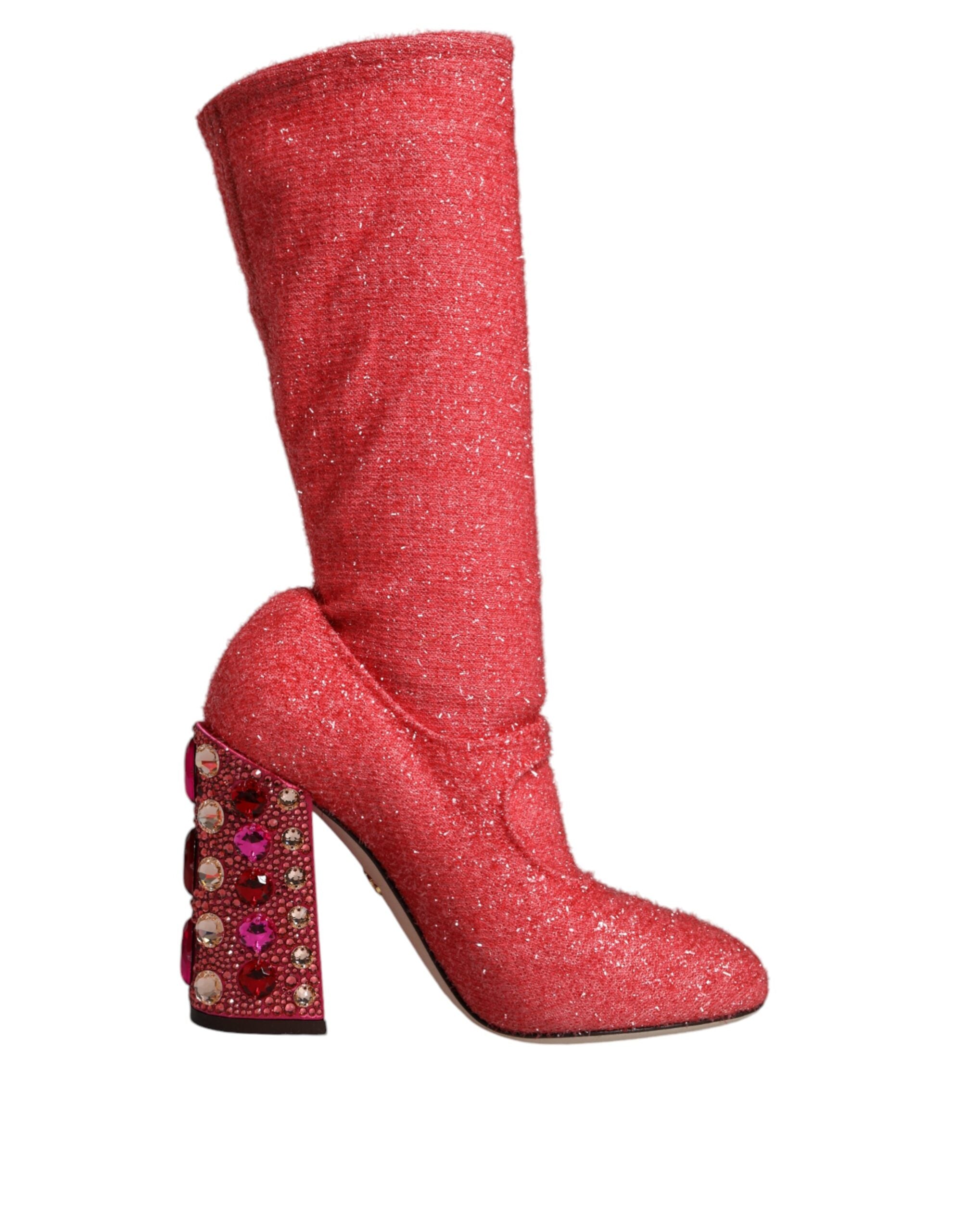 Bottines Dolce & Gabbana roses