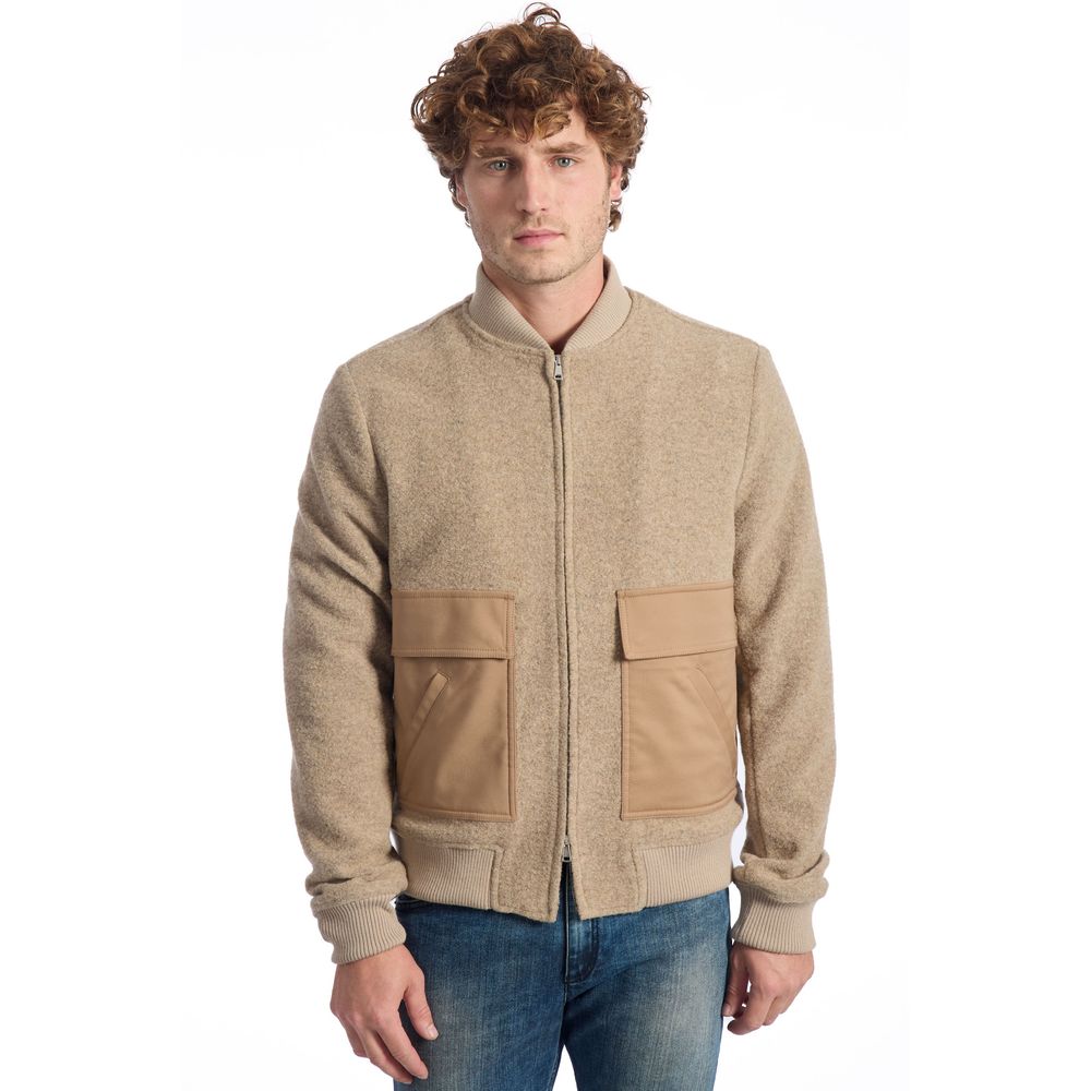 Veste Roberto Pepe courte beige