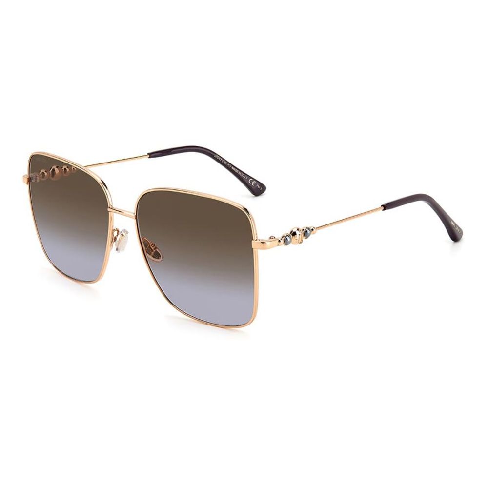 Lunettes Jimmy Choo Hester dorées