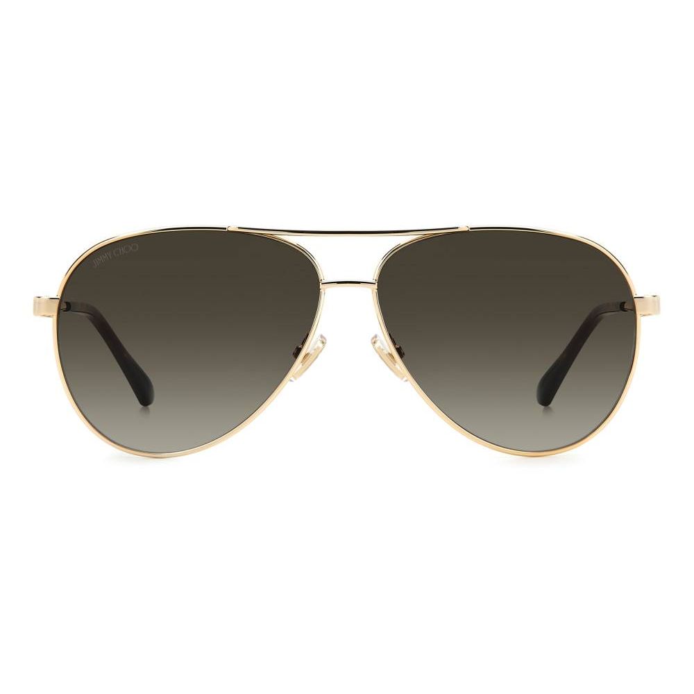 Lunettes Jimmy Choo Jimena dorées