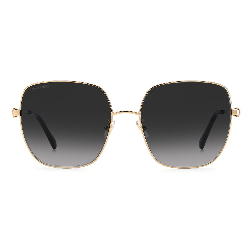 Lunettes de soleil Jimmy Choo KORIGSKRHL9O dorées et noires