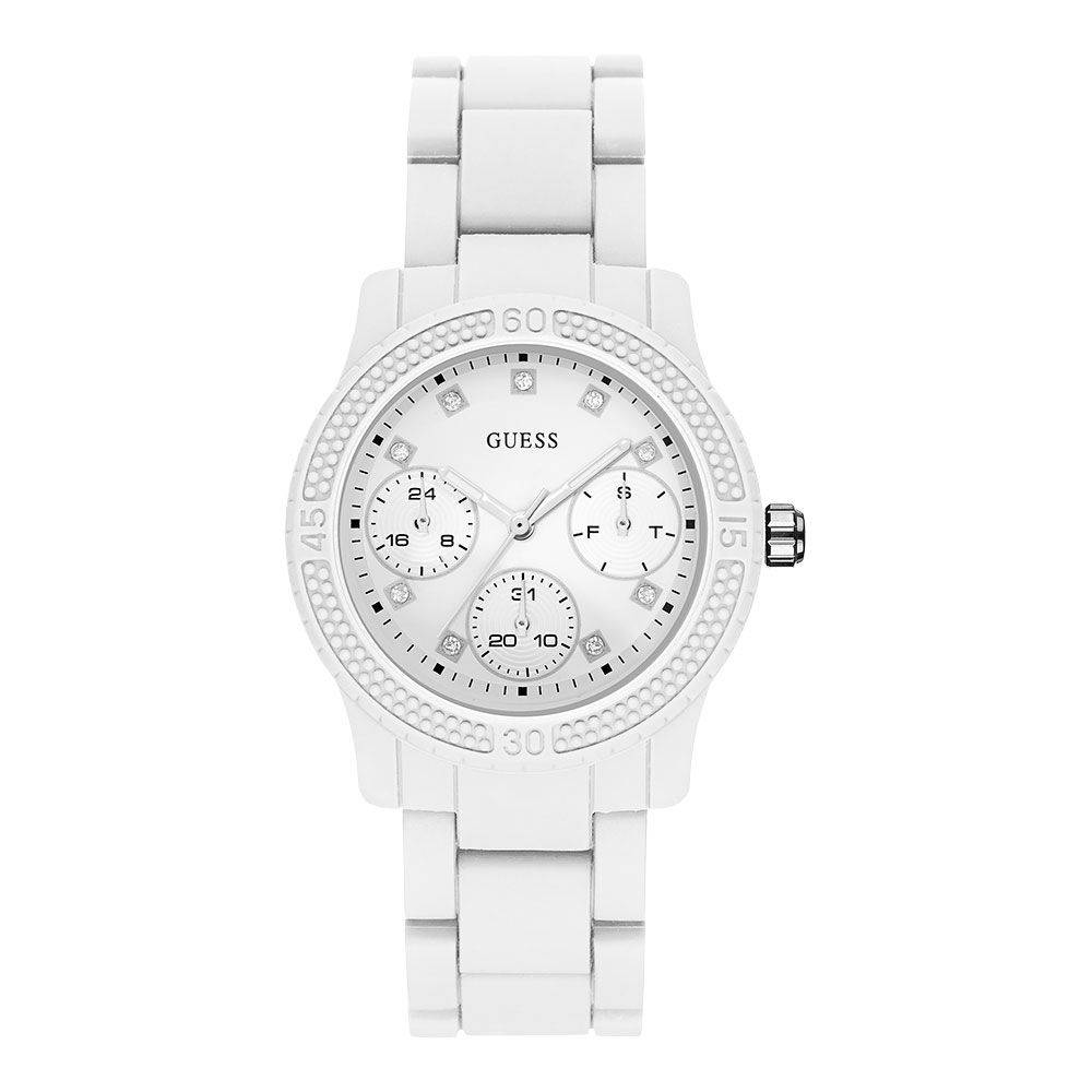 Montre Quartz blanche