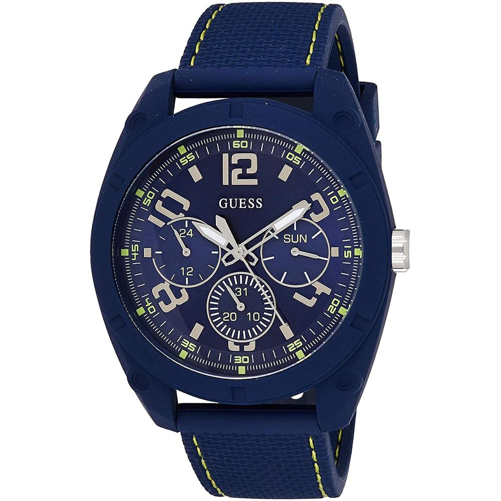 Montre Rubber bleue