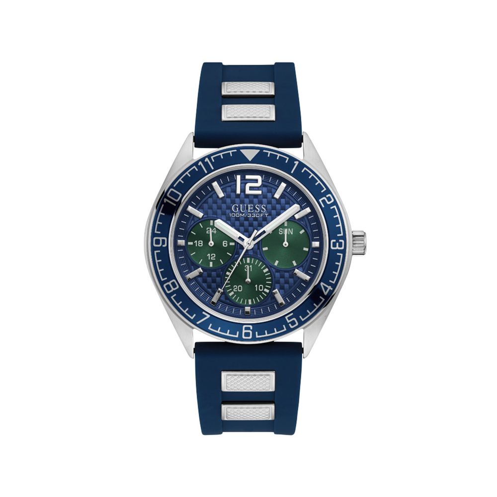 Montre synthétique bleue bleue
